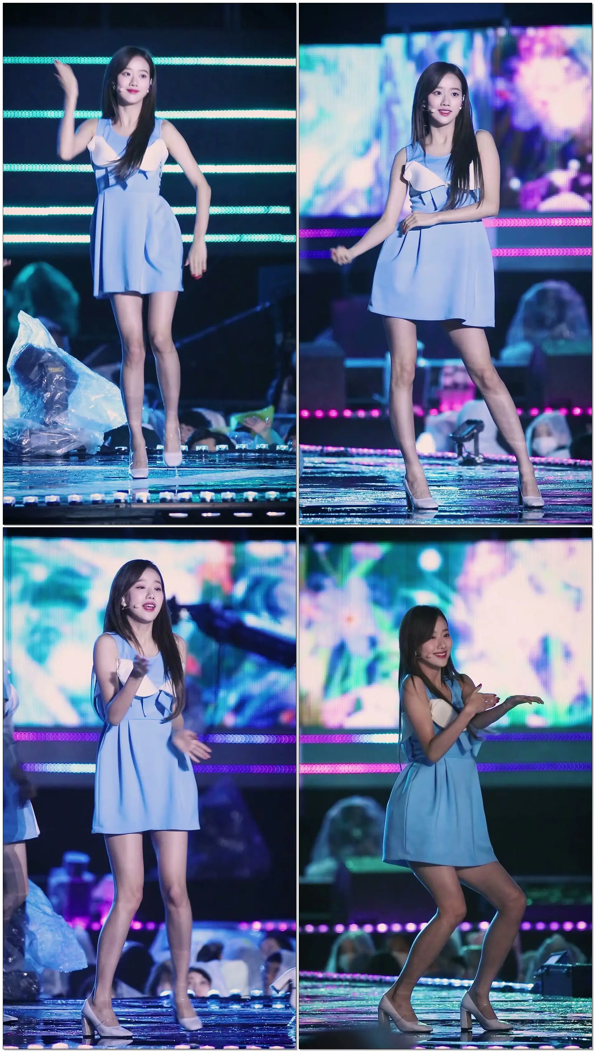 180404 에이프릴 나은 직캠 '파랑새' The Blue Bird April NaEun Fancam @울산 남다른행복콘서트 By 천둥