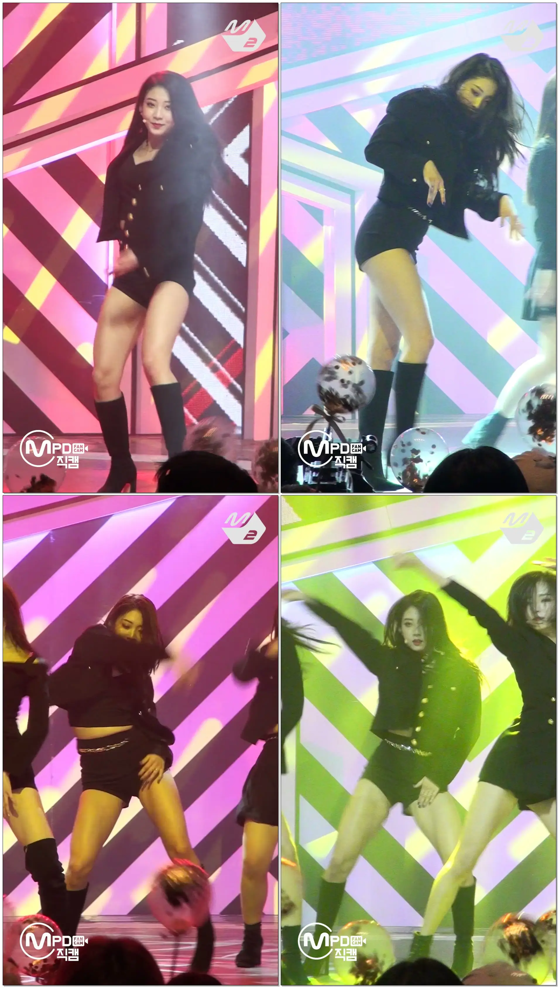 [MPD직캠] 씨엘씨 장승연 직캠 'BLACK DRESS' (CLC JANG SEUNGYEON FanCam) | @MCOUNTDOWN_2018.2.22