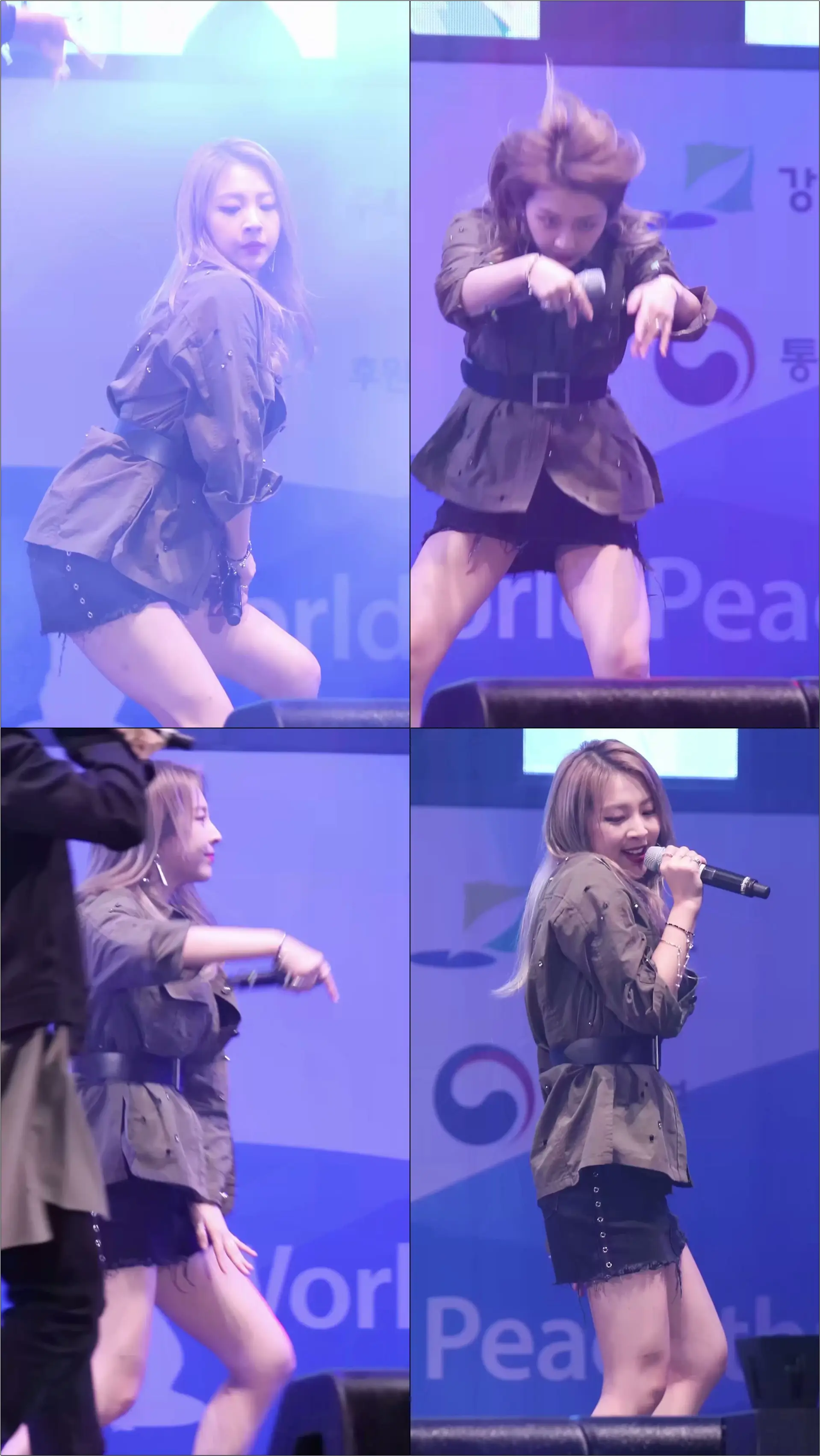 171021 춘천 이국주의 영스트리트 카드 (KARD) 'Hola Hola' 지우 (JiWoo) 직캠 by 팔도조선