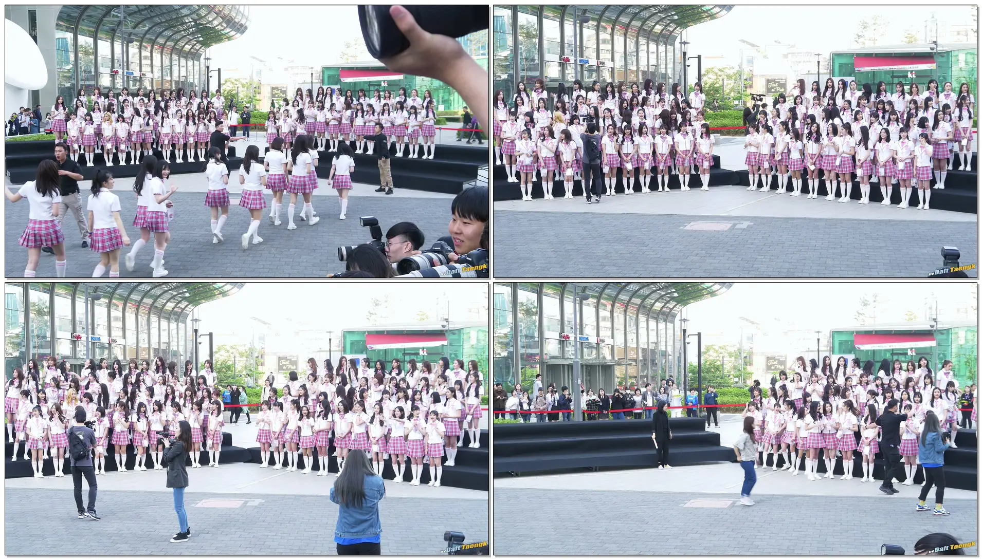 180510 프로듀스48 연습생 단체 인사 PRODUCE48 プロデュース48 4K 직캠 by DaftTaengk