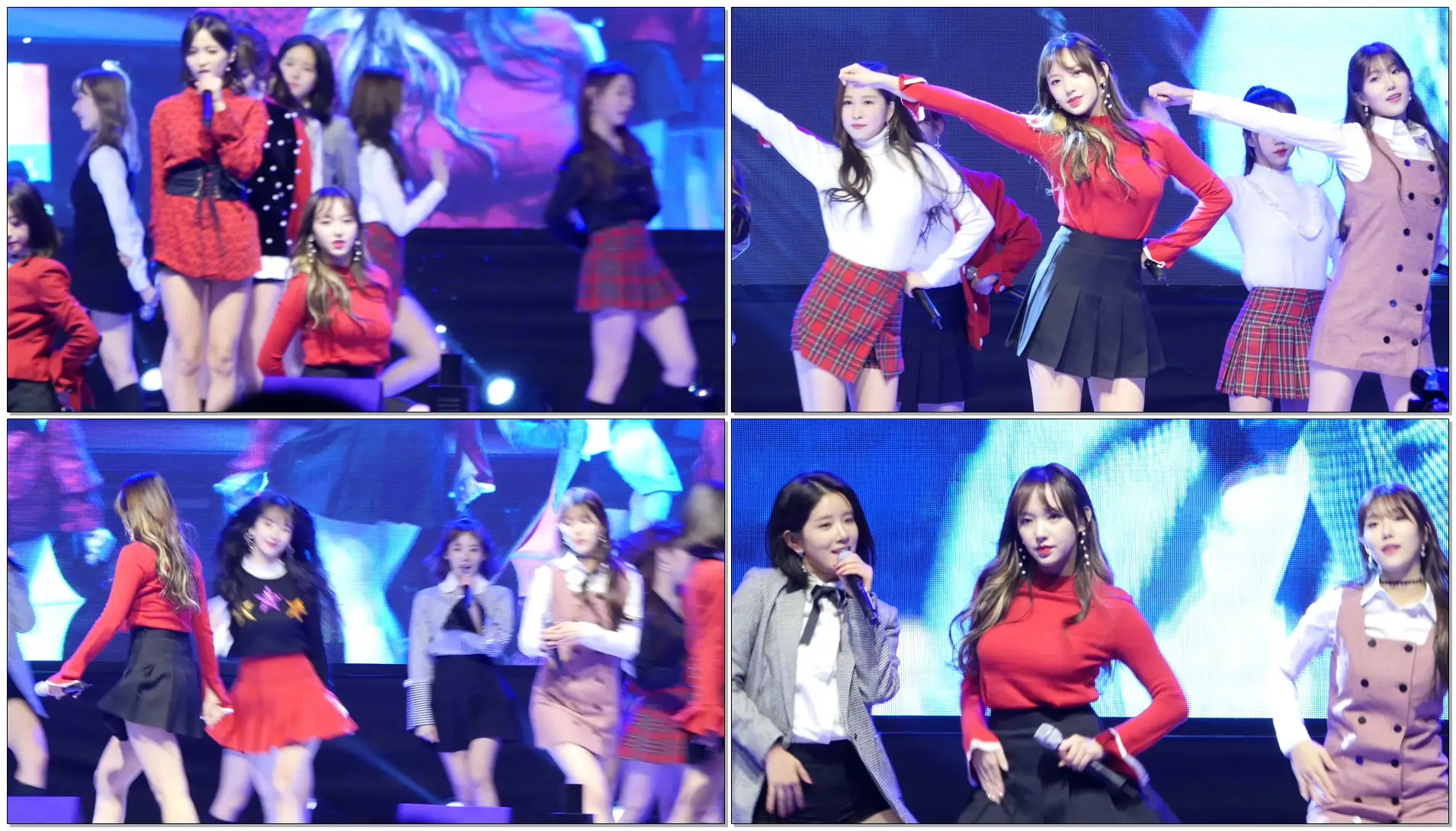 171103 동두천 크리스마스 트리축제 우주소녀 MoMoMo (모모모) 성소 4K 직캠 by ace