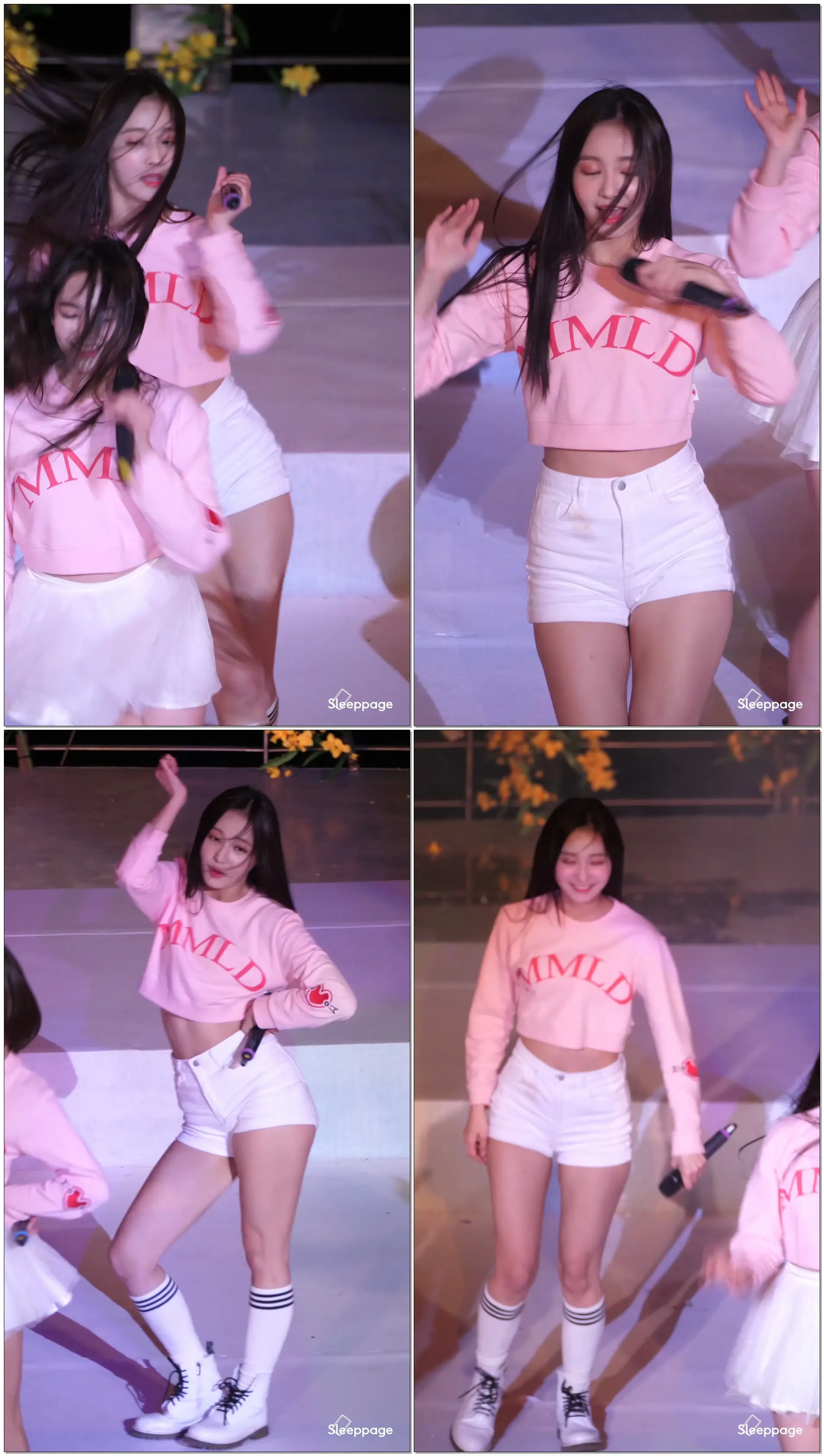 [4K] 180406 모모랜드 MOMOLAND 꼼짝마 Freeze! 연우 Yeonwoo @ 경주벗꽃축제 BY Sleeppage