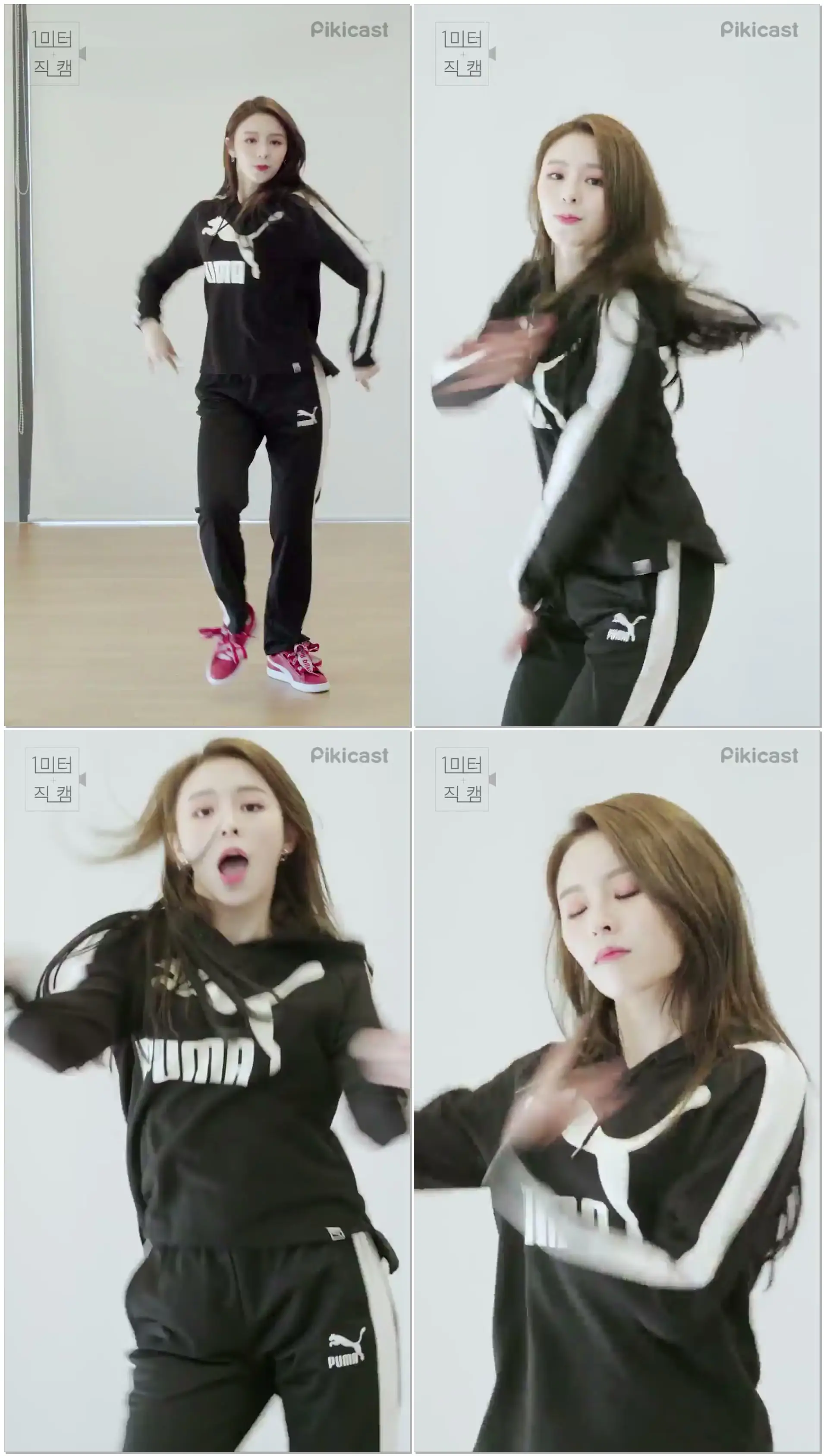 180314 CLC Elkie - BLACK DRESS @ PIKICAST '1meter camera'
