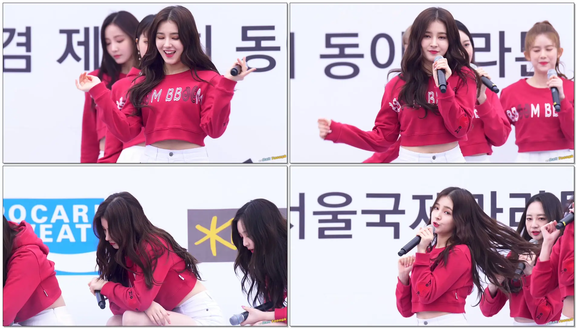 180318 낸시 Nancy 모모랜드 MOMOLAND '짠쿵쾅 JJan! Koong! Kwang!' @서울국제마라톤 4K 60P 직캠 by DaftTaengk