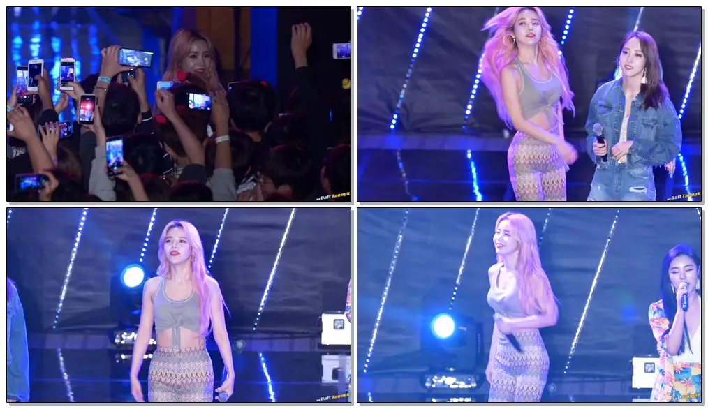 180918 솔라 Solar 마마무 MAMAMOO '음오아예 Um Oh Ah Yeh' 4K 60P 직캠 @한국외대 글로벌캠퍼스 축제 by DaftTaengk