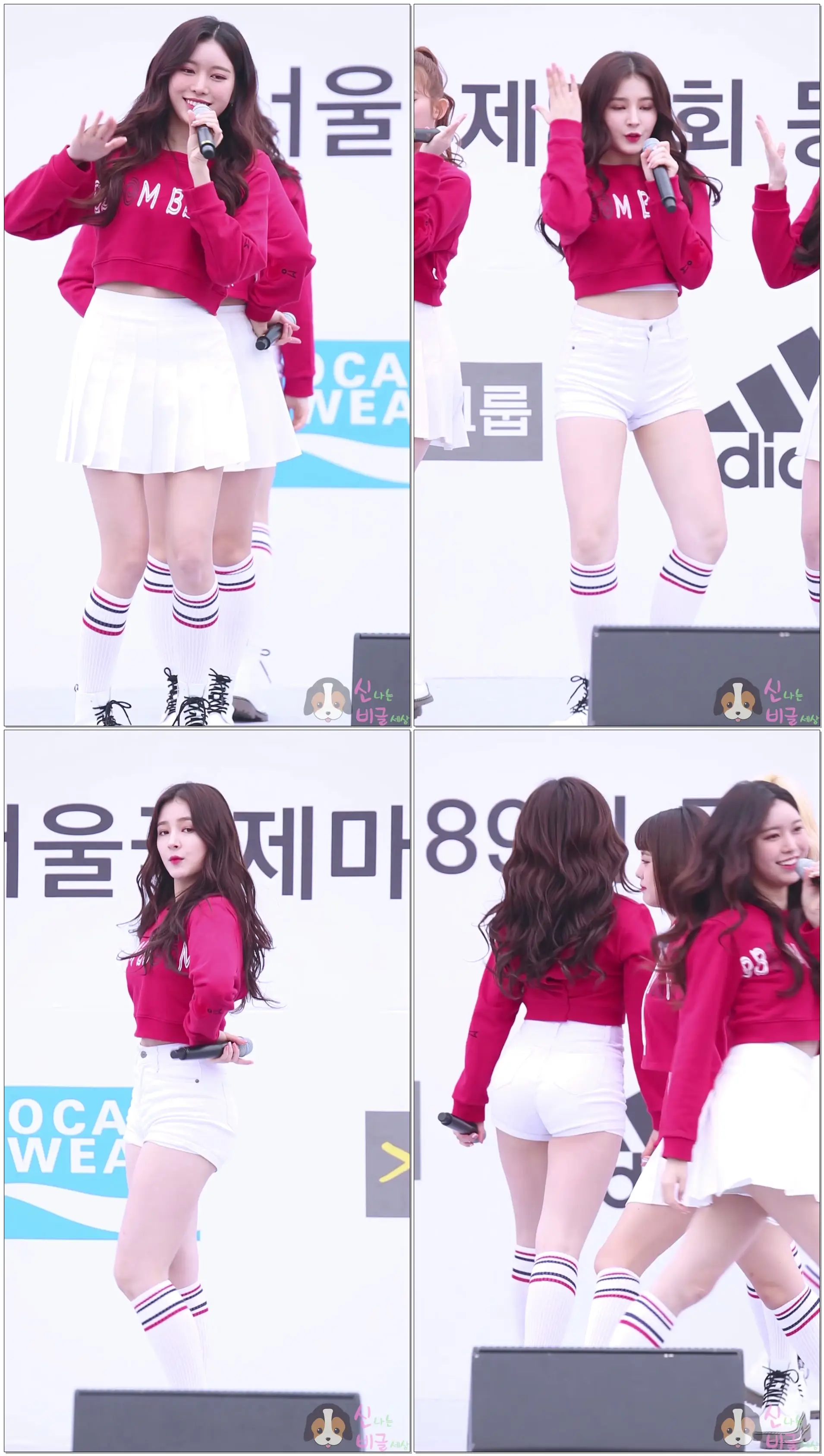 [60f] 180318 모모랜드 (MOMOLAND) 낸시 (NANCY) - 꼼짝마 (Freeze) @ 2018서울국제마라톤축하공연 By 신비글