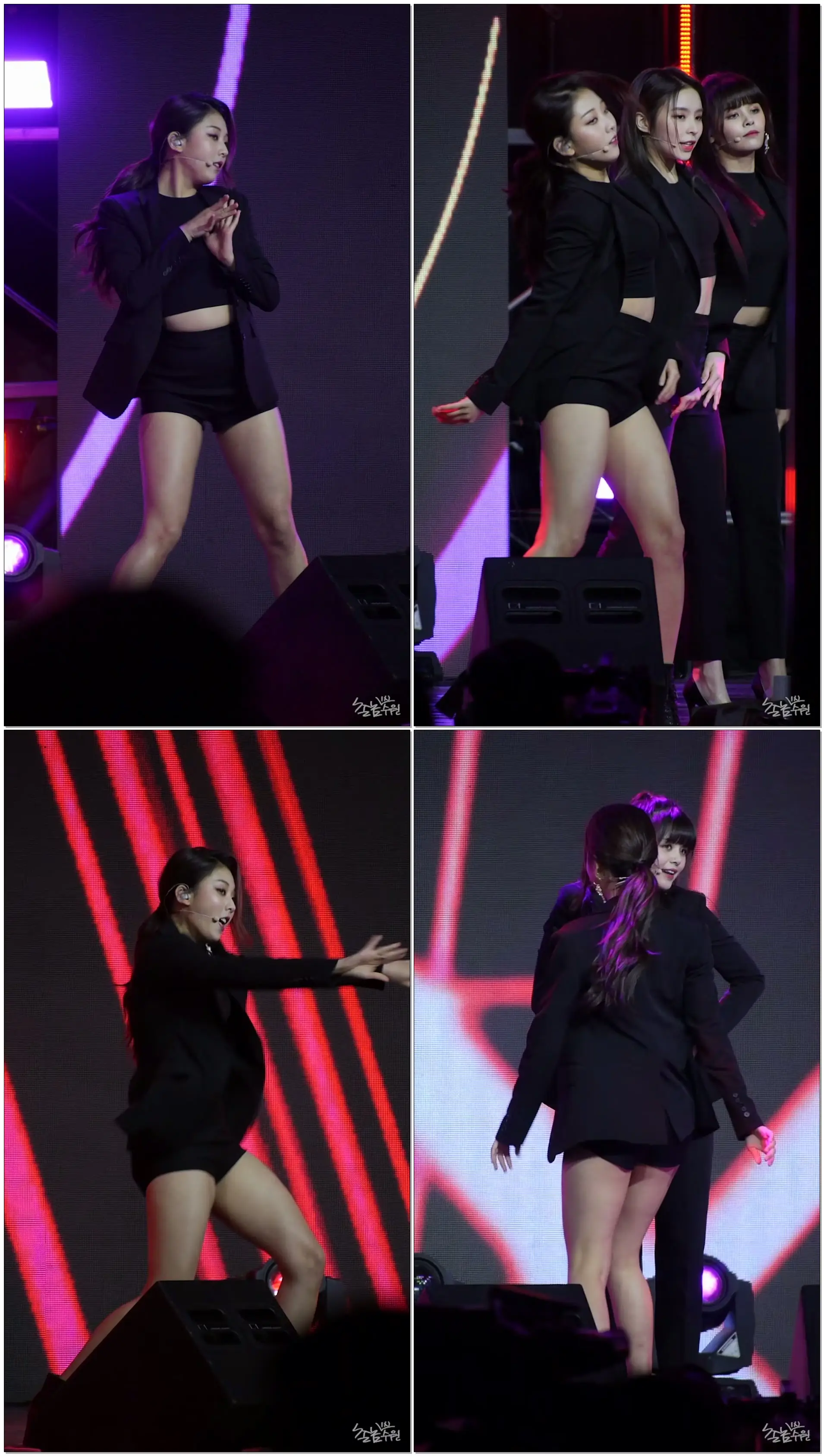 180506 CLC (씨엘씨) - 미유미유 (Meow Meow) (장승연) 직캠 by 수원촌놈 [양구 곰취축제]