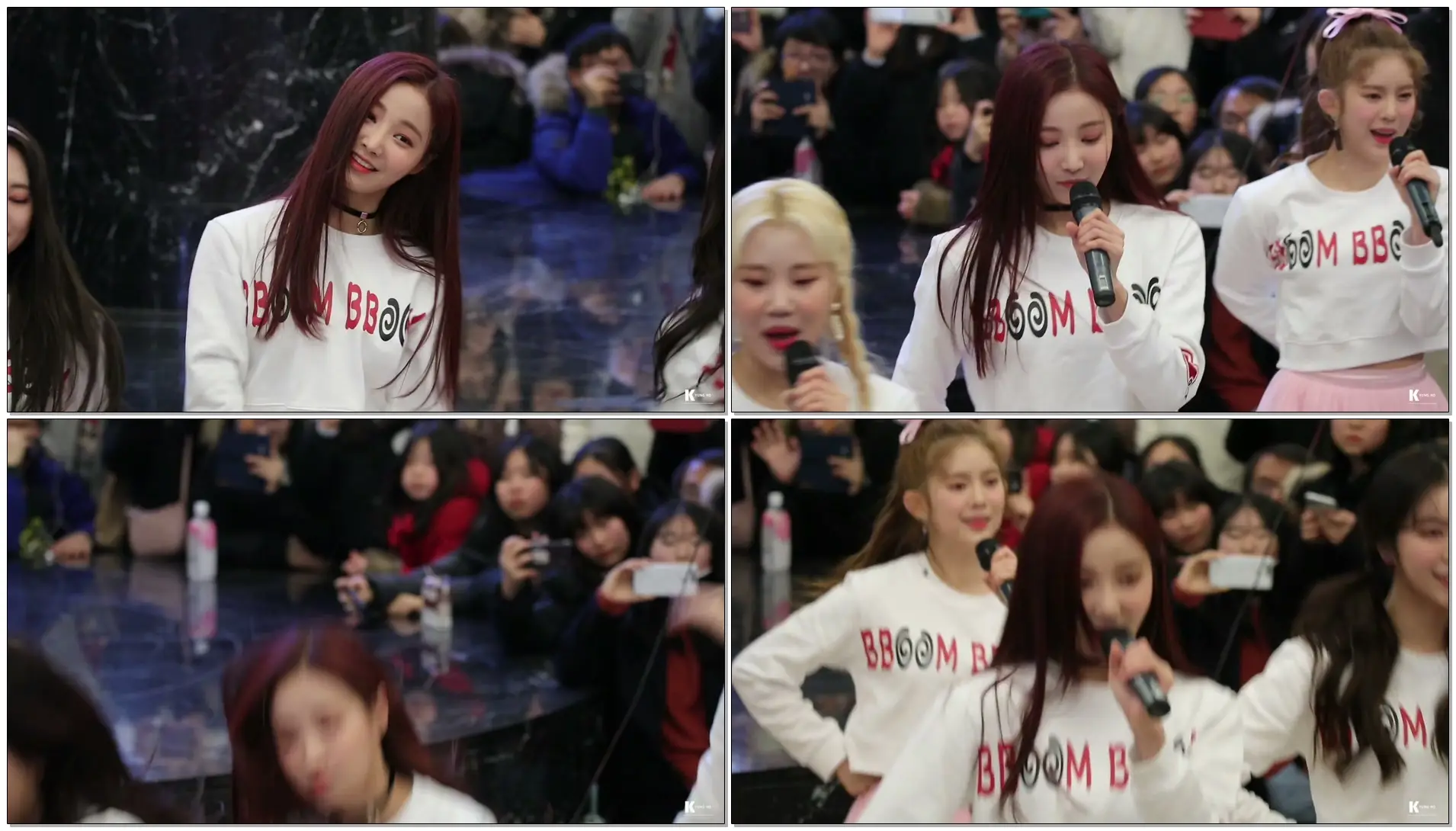 180203 분당 게릴라 콘서트 모모랜드 (momoland) 짠쿵쾅 연우 가로 직캠 / fancam