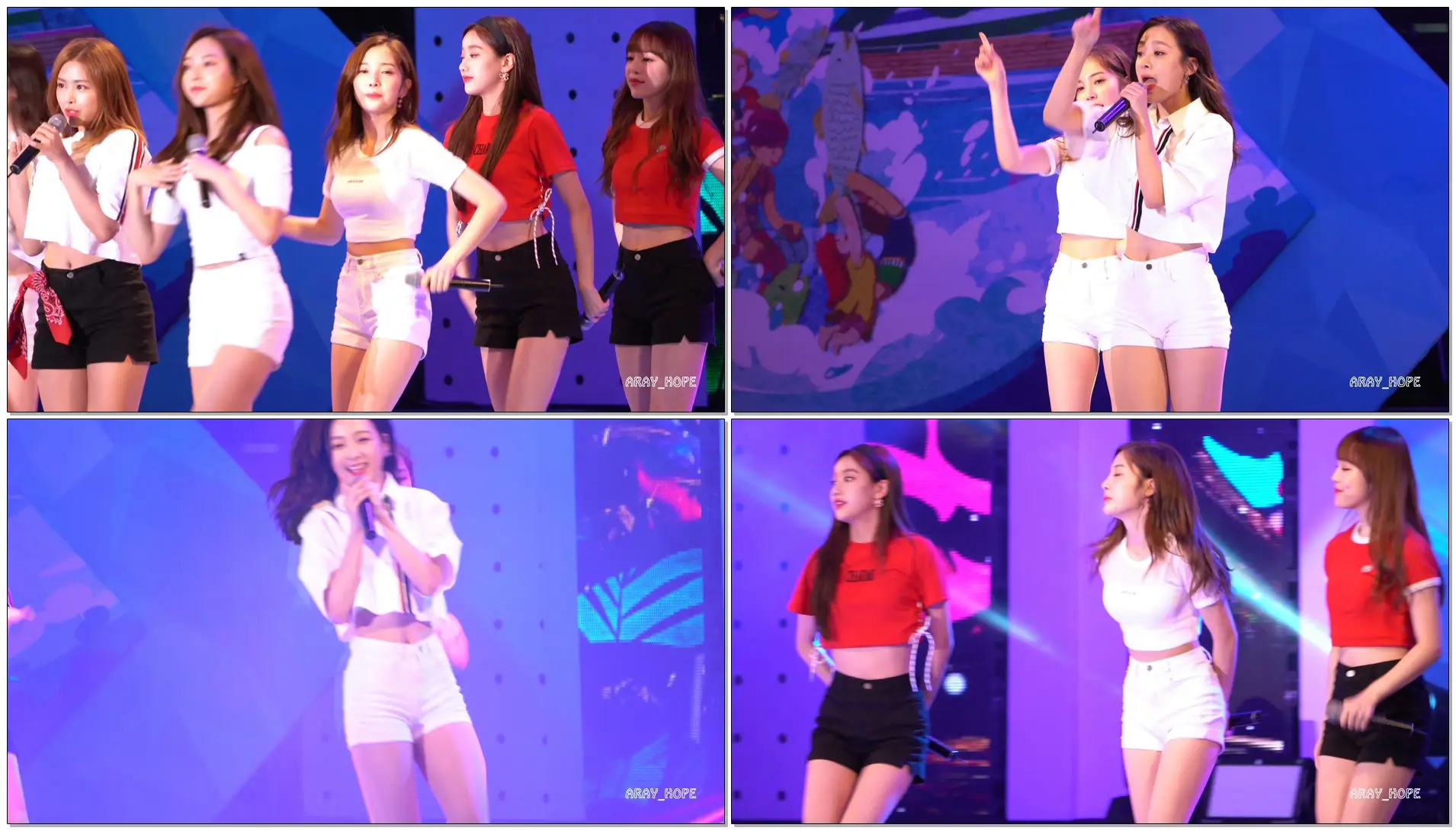 [4k]180728 #에이프릴 APRIL (채경 ChaeKyung) - 팅커벨 Thinker Bell @봉화은어축제_직캠FANCAM
