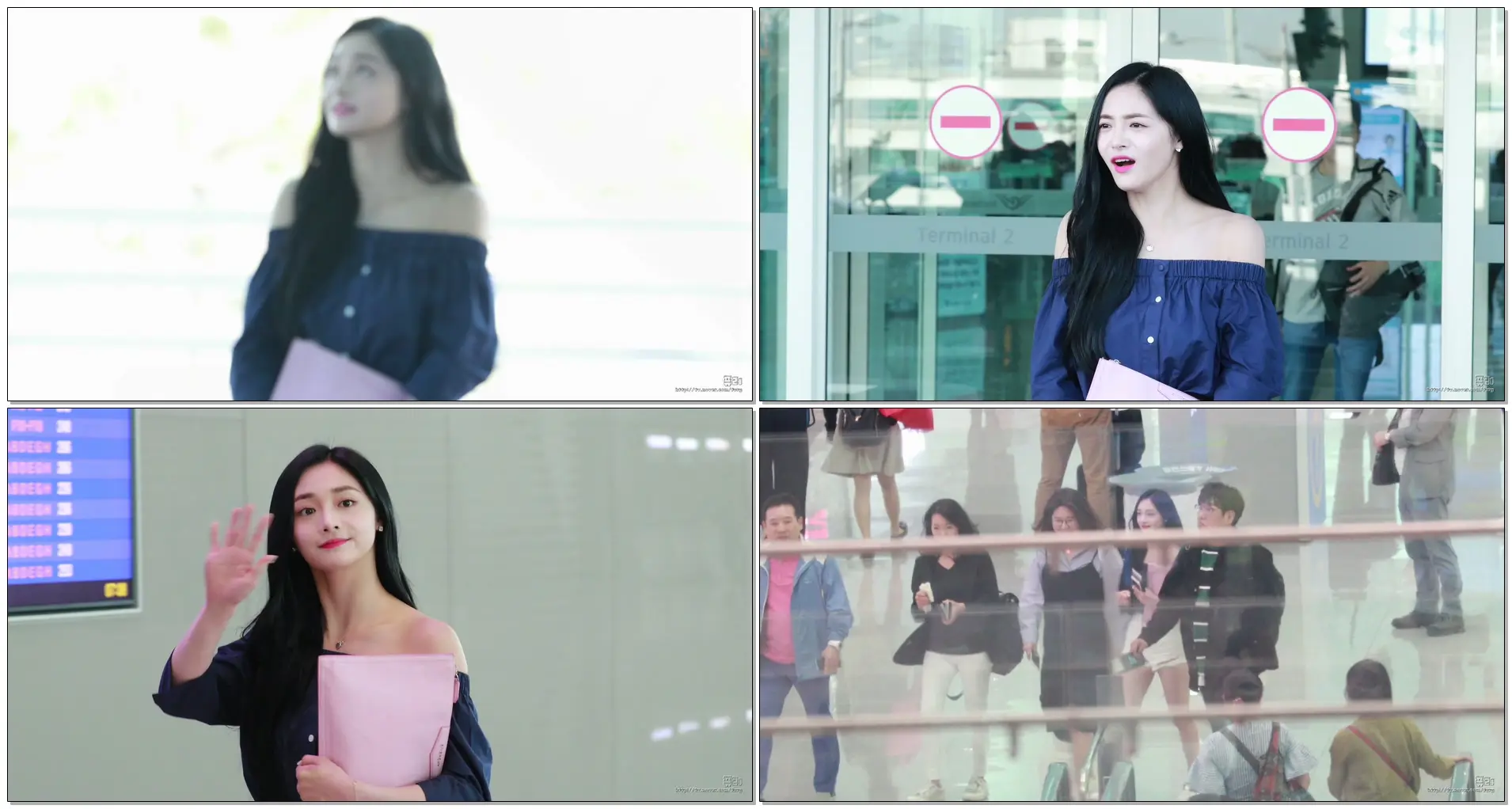 180524 프리스틴(PRISTIN) 결경 (인천공항 출국)