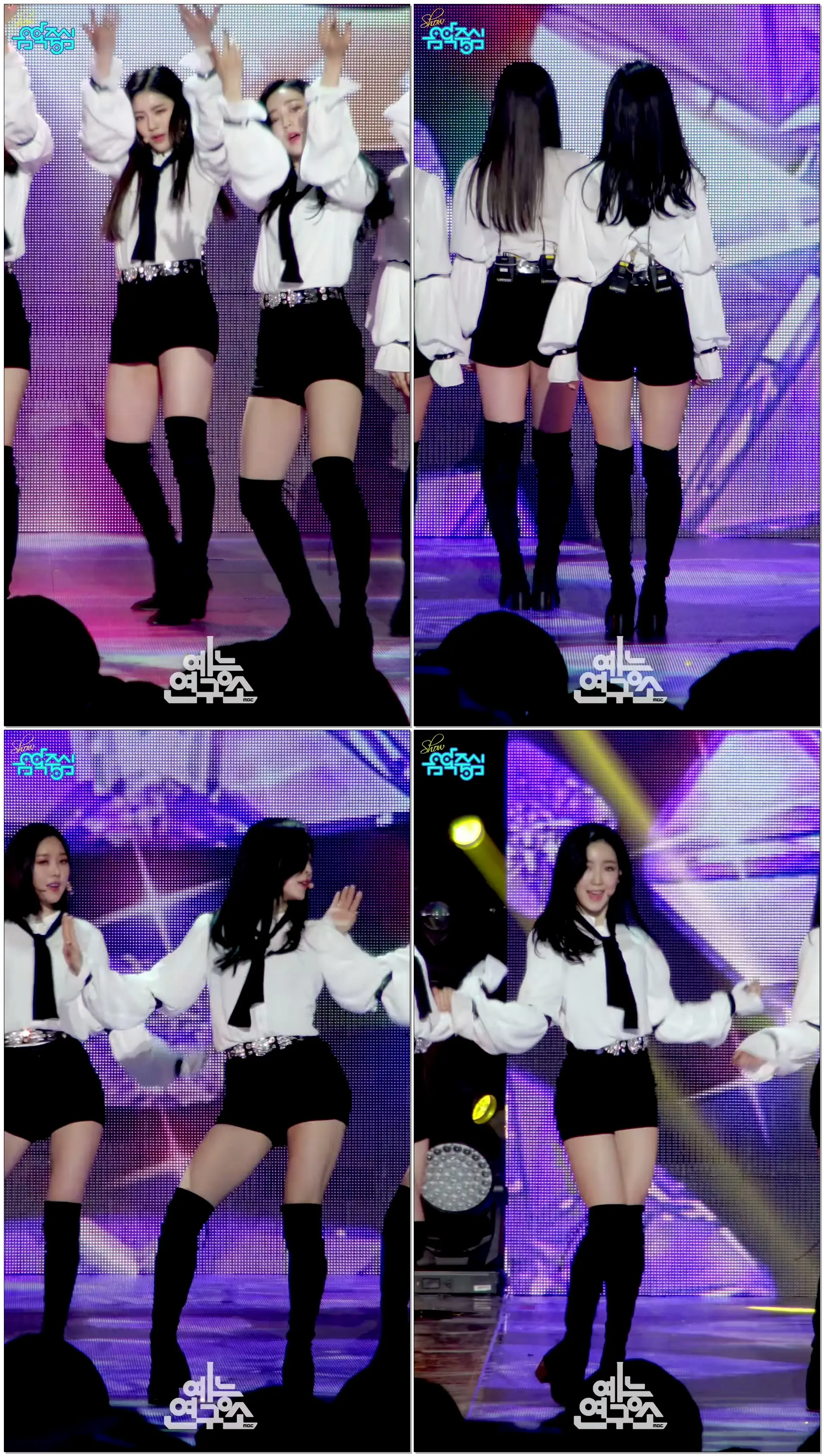 [예능연구소 직캠] 구구단 더 부츠 하나 Focused @쇼!음악중심_20180203 The Boots GUGUDAN HANA