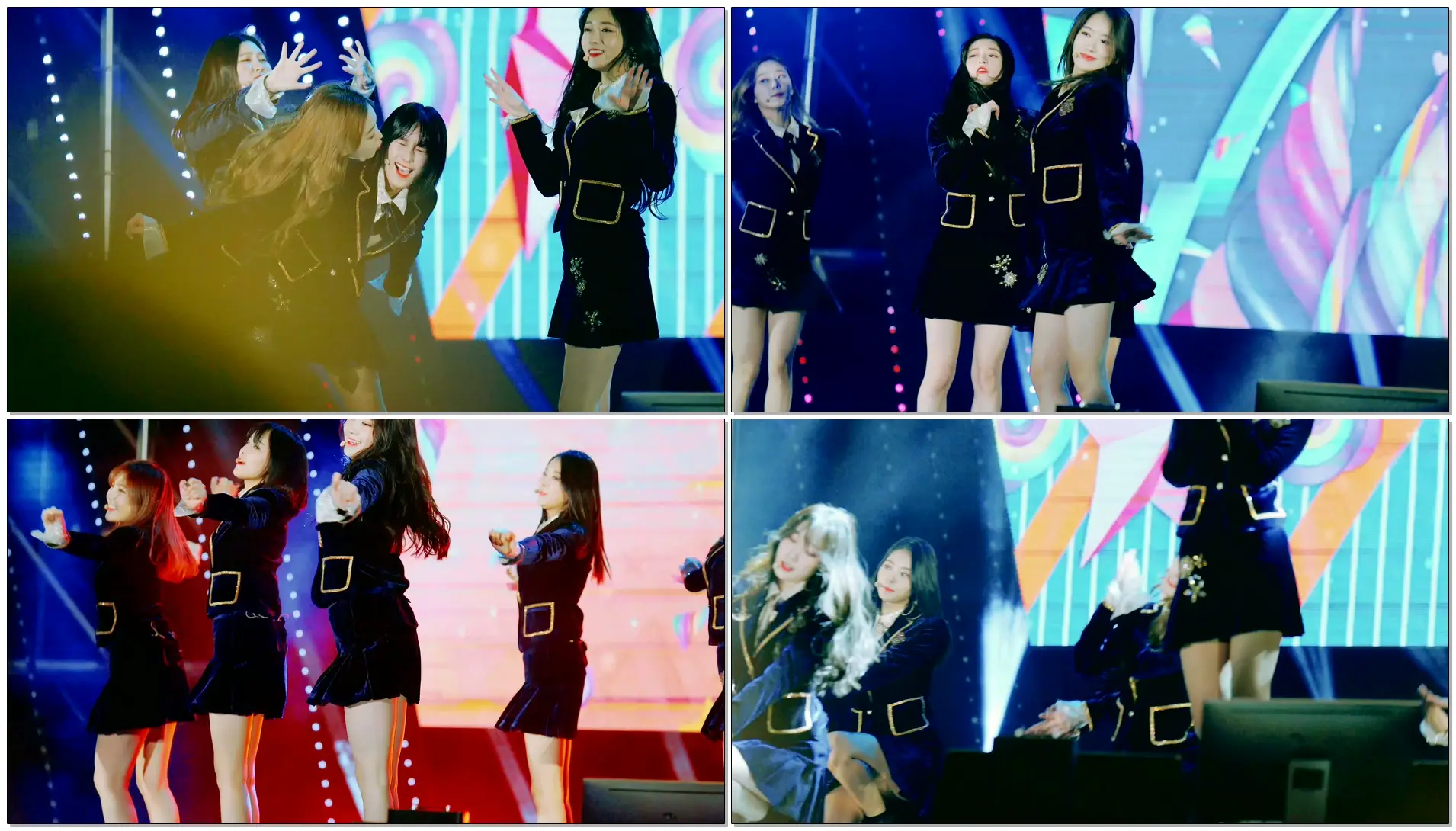 PRISTIN(프리스틴) - We Woo @180303 올림픽공원 이국주 라디오[4k Fancam/직캠]