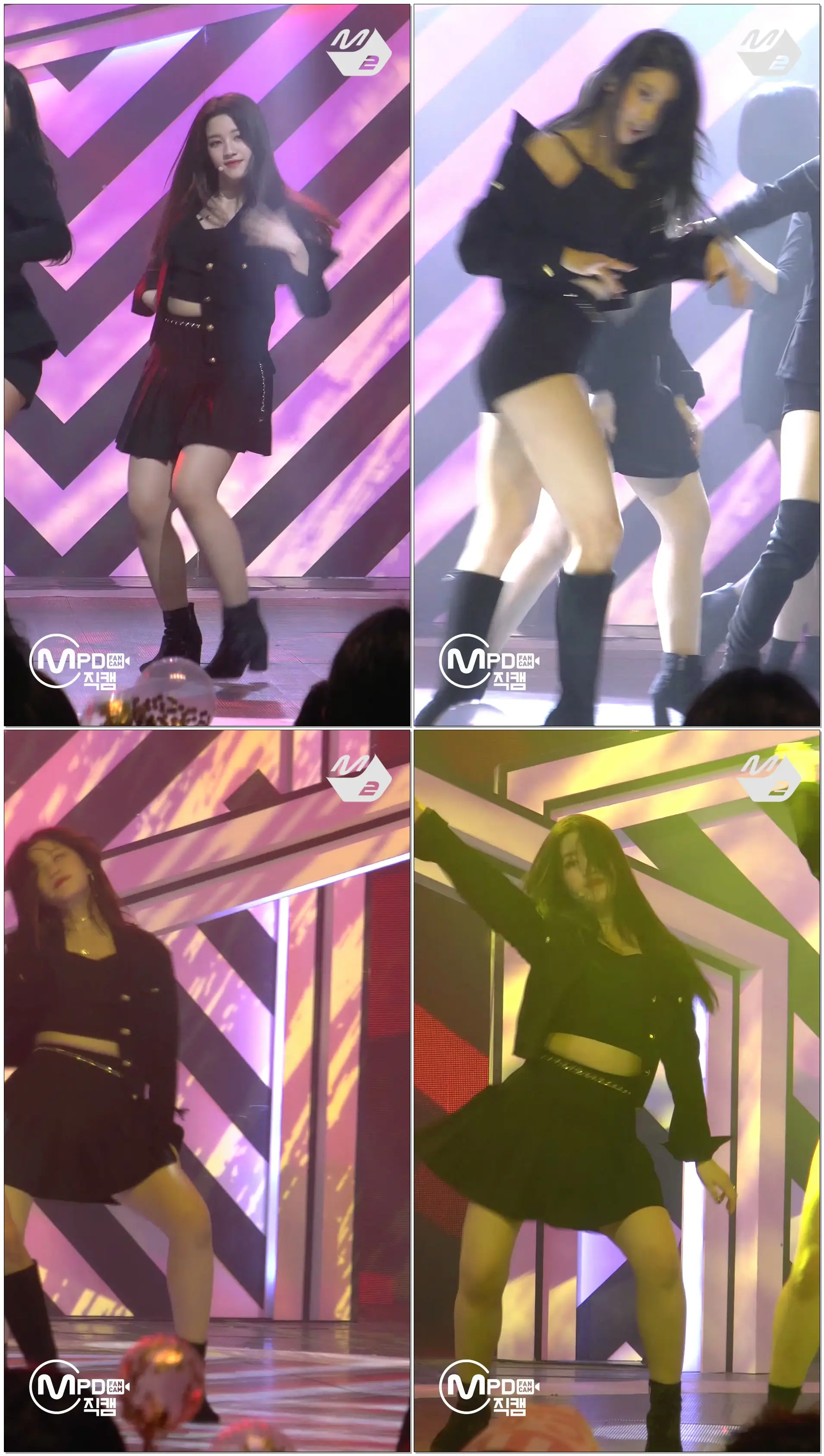 [MPD직캠] 씨엘씨 오승희 직캠 'BLACK DRESS' (CLC OH SEUNG HEE FanCam) | @MCOUNTDOWN_2018.2.22