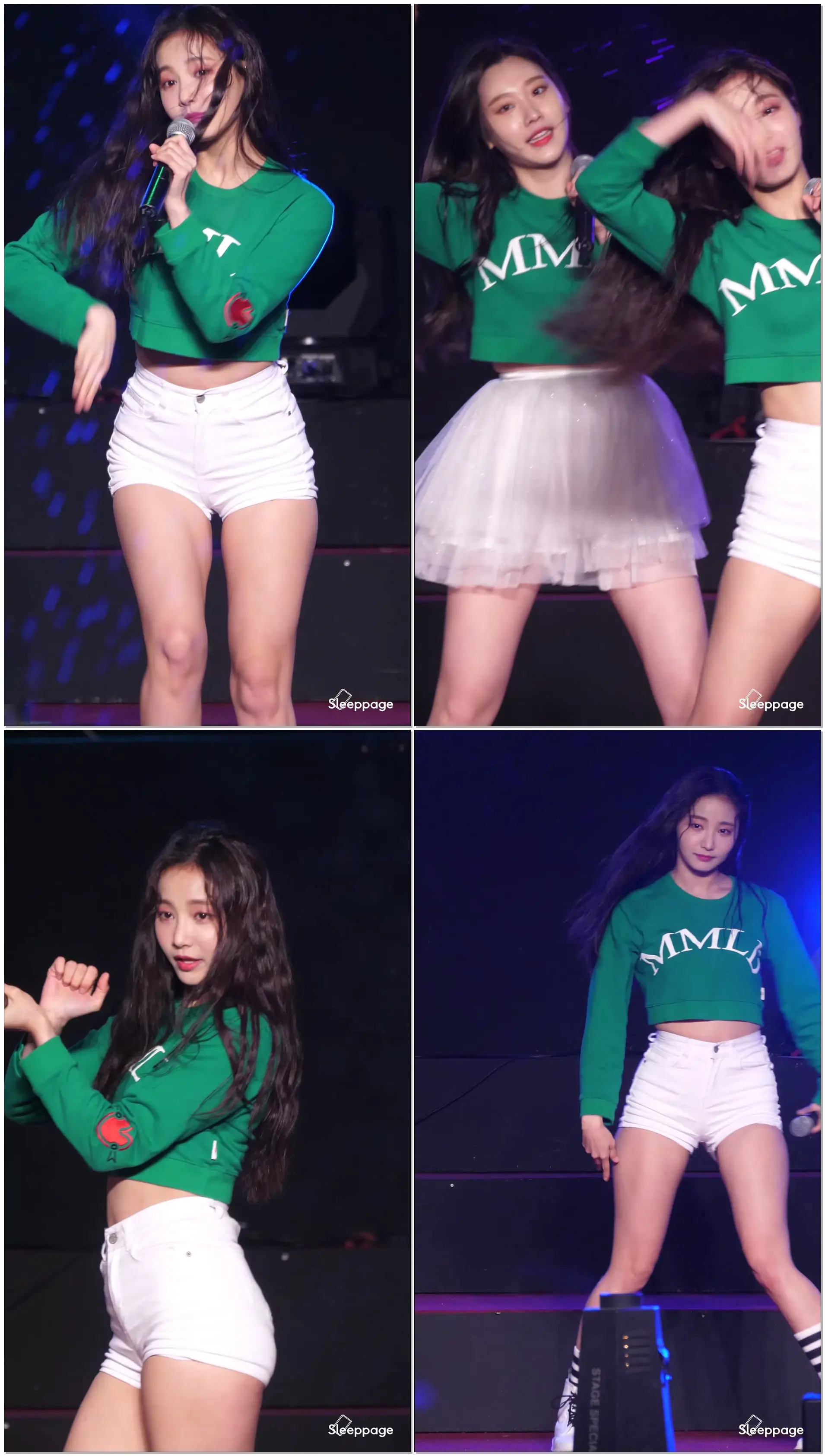 [4K] 180404 모모랜드 MOMOLAND 연우 Yeonwoo Full Cam @ 논산딸기축제 By Sleeppage
