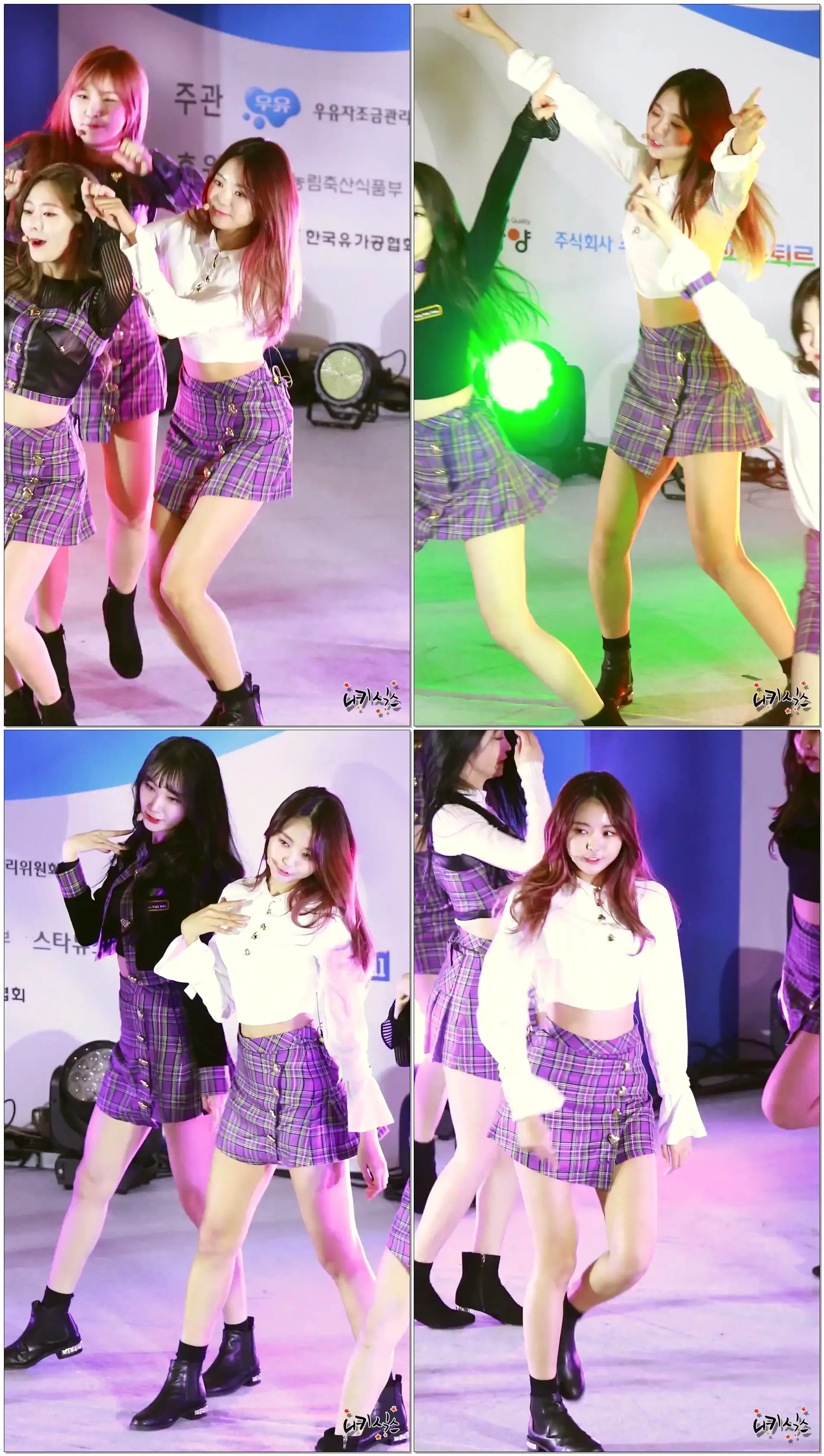 1208 PRISTIN(프리스틴) 나영(임나영) We Like Love Milk Festival @타임스퀘어 직캠(Fancam) by 니키식스