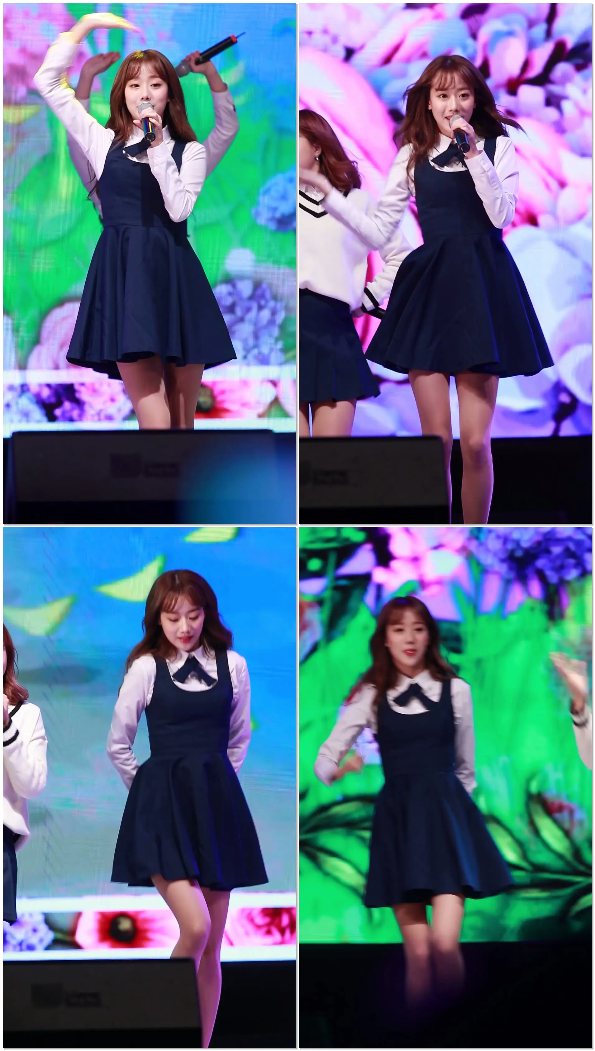 171205 에이프릴 (APRIL) 나은 - 손을 잡아줘 직캠 [코엑스 무역의 날 K-POP 콘서트]