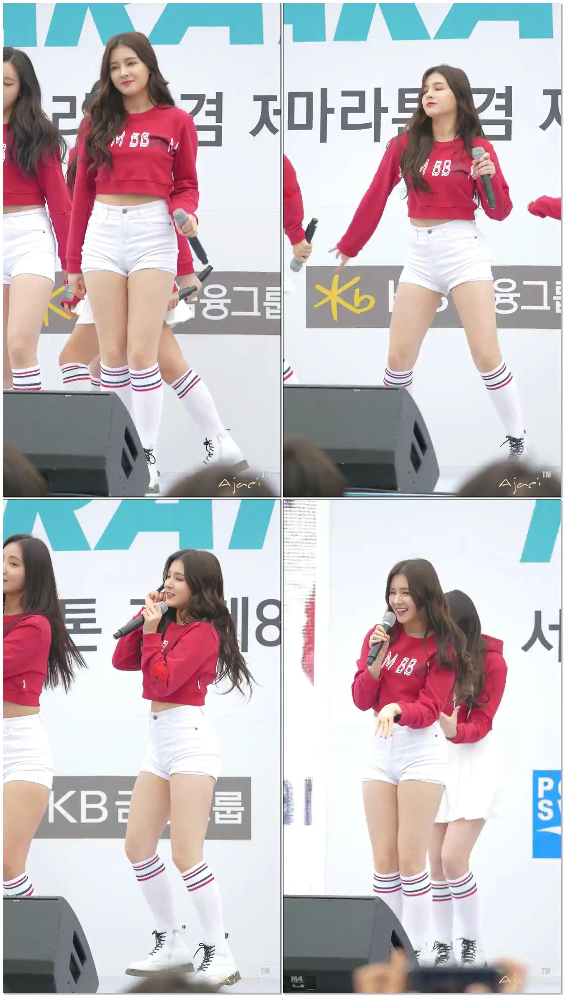 180318 MOMOLAND 모모랜드 낸시 Nancy _ 짠쿵꽝 _ 직캠 Fancam 잠실 마라톤