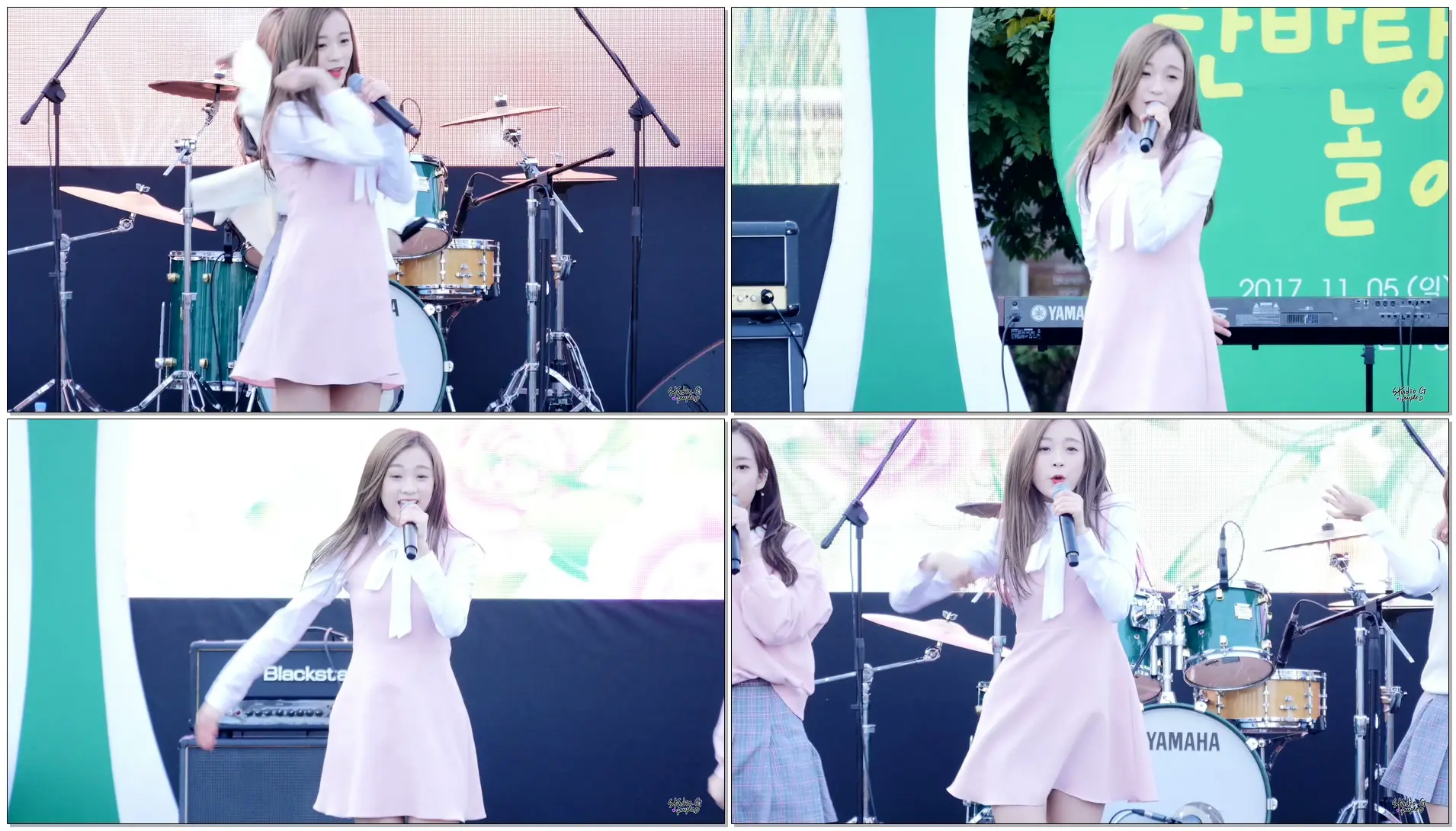 171105 에이프릴(april) 진솔 봄의나라이야기(april story) 오산 청소년 축제 직캠/fancam