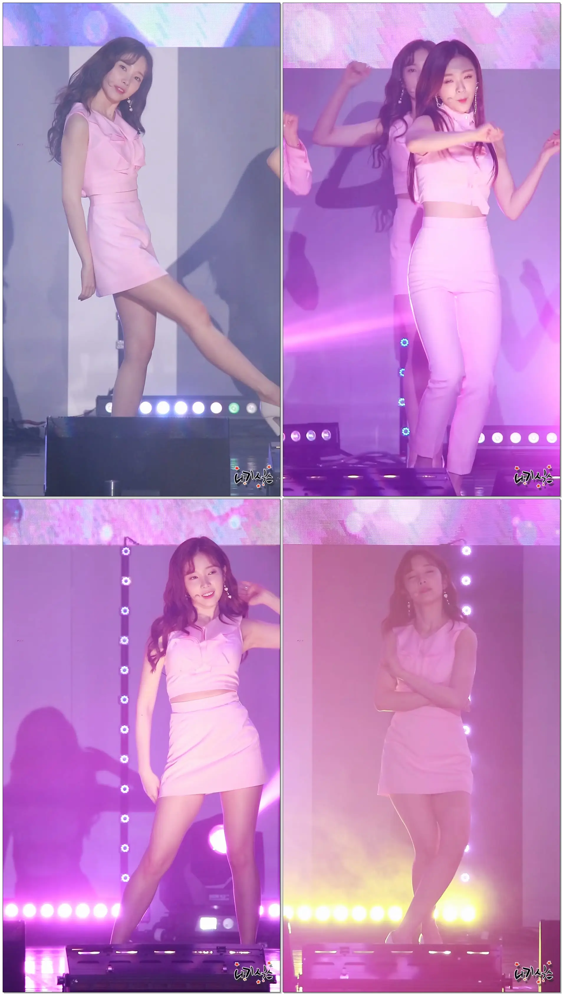 180331 에이프릴(April) 채경(윤채경) 파랑새 강화 케이팝콘서트 직캠(Fancam) by 니키식스
