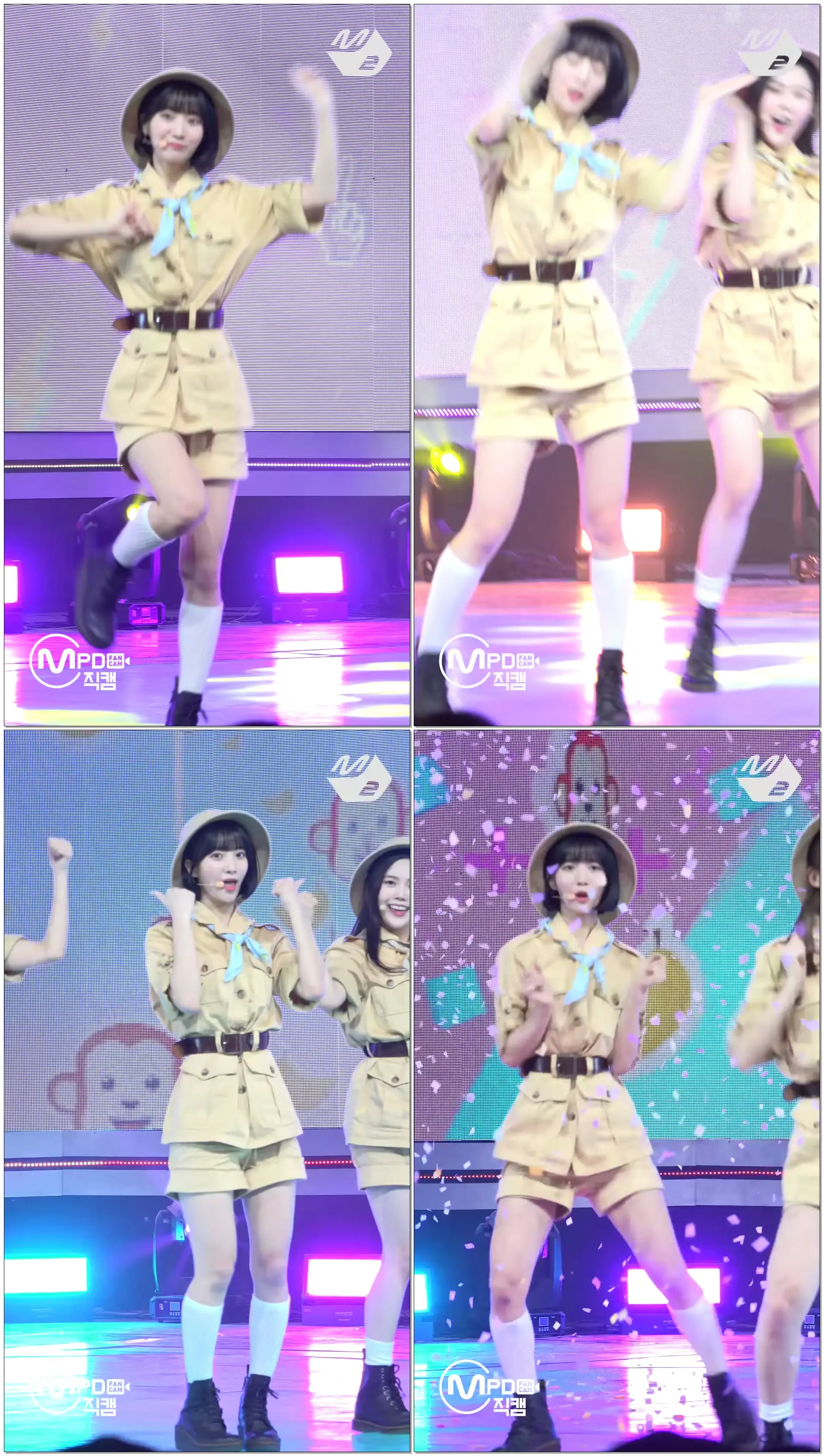 [MPD직캠] 오마이걸 반하나 비니 직캠 '바나나 알러지 원숭이' (OHMYGIRL BANHANA BINNIE FanCam) | @MCOUNTDOWN