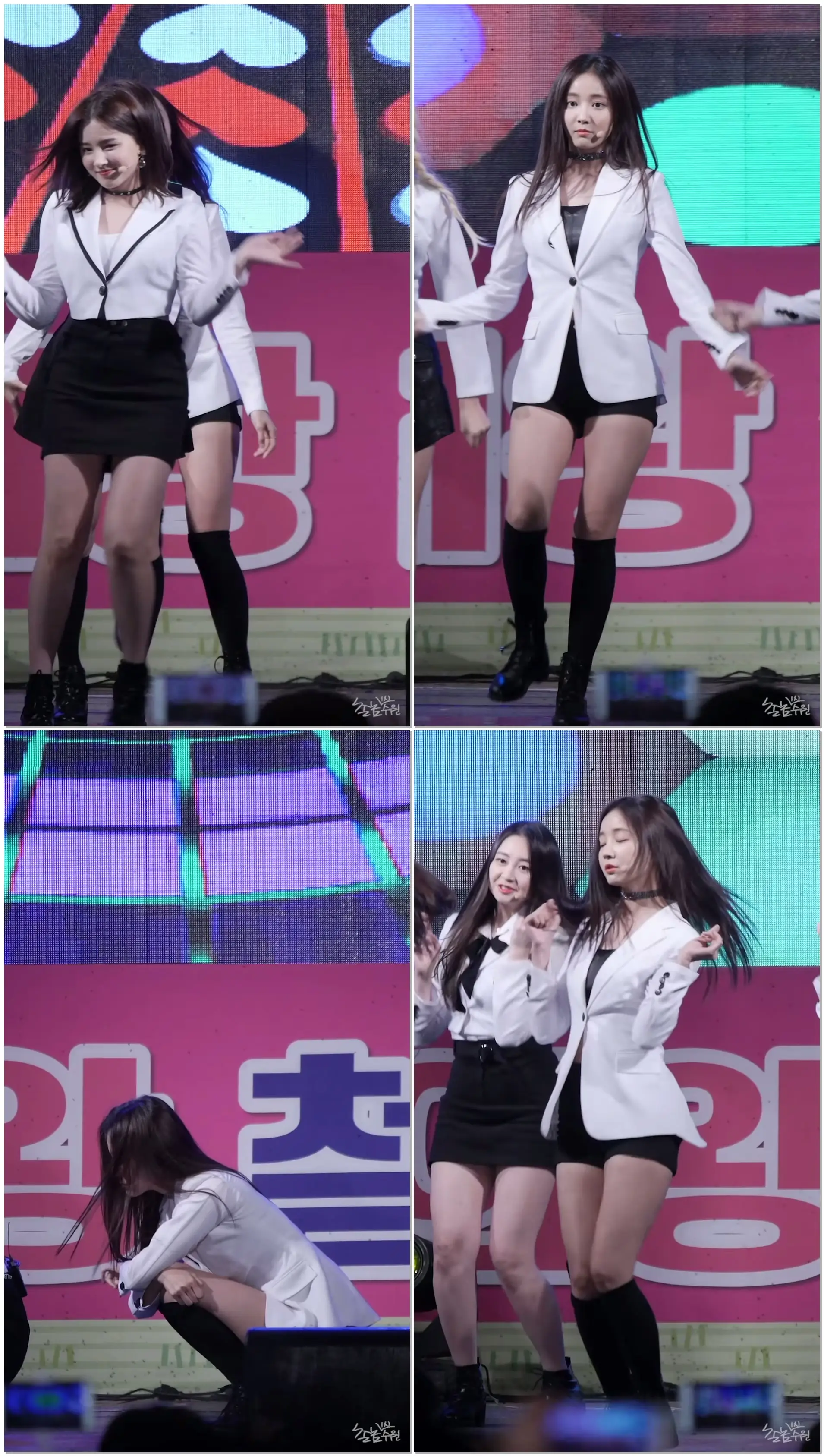 180505 모모랜드 (MOMOLAND) - 짠쿵쾅 (연우) 직캠 by 수원촌놈 [의왕철도축제 KFM 라쇼]