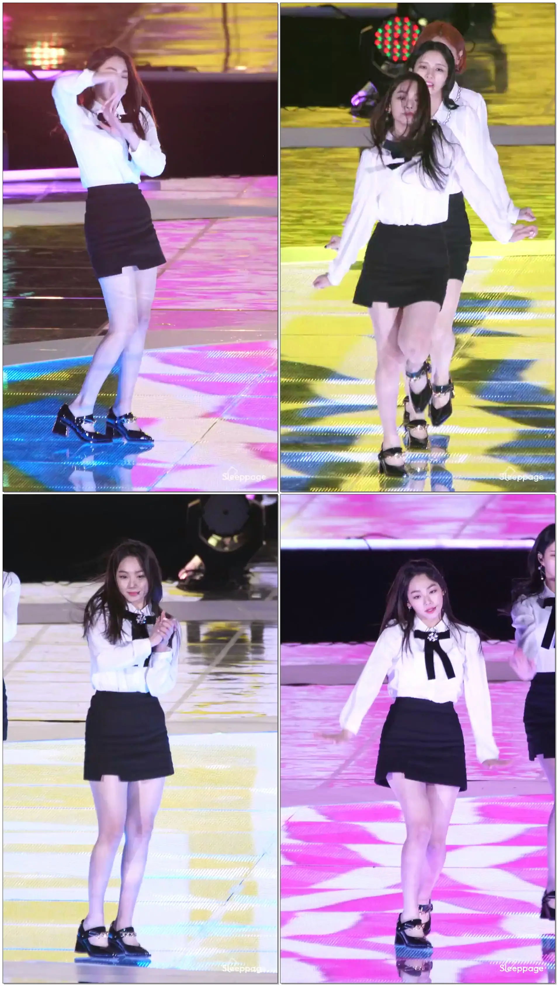 171104 구구단 Gugudan 레인보우 Rainbow 미나 Mina @ 드림콘서트 in 평창 By Sleeppage