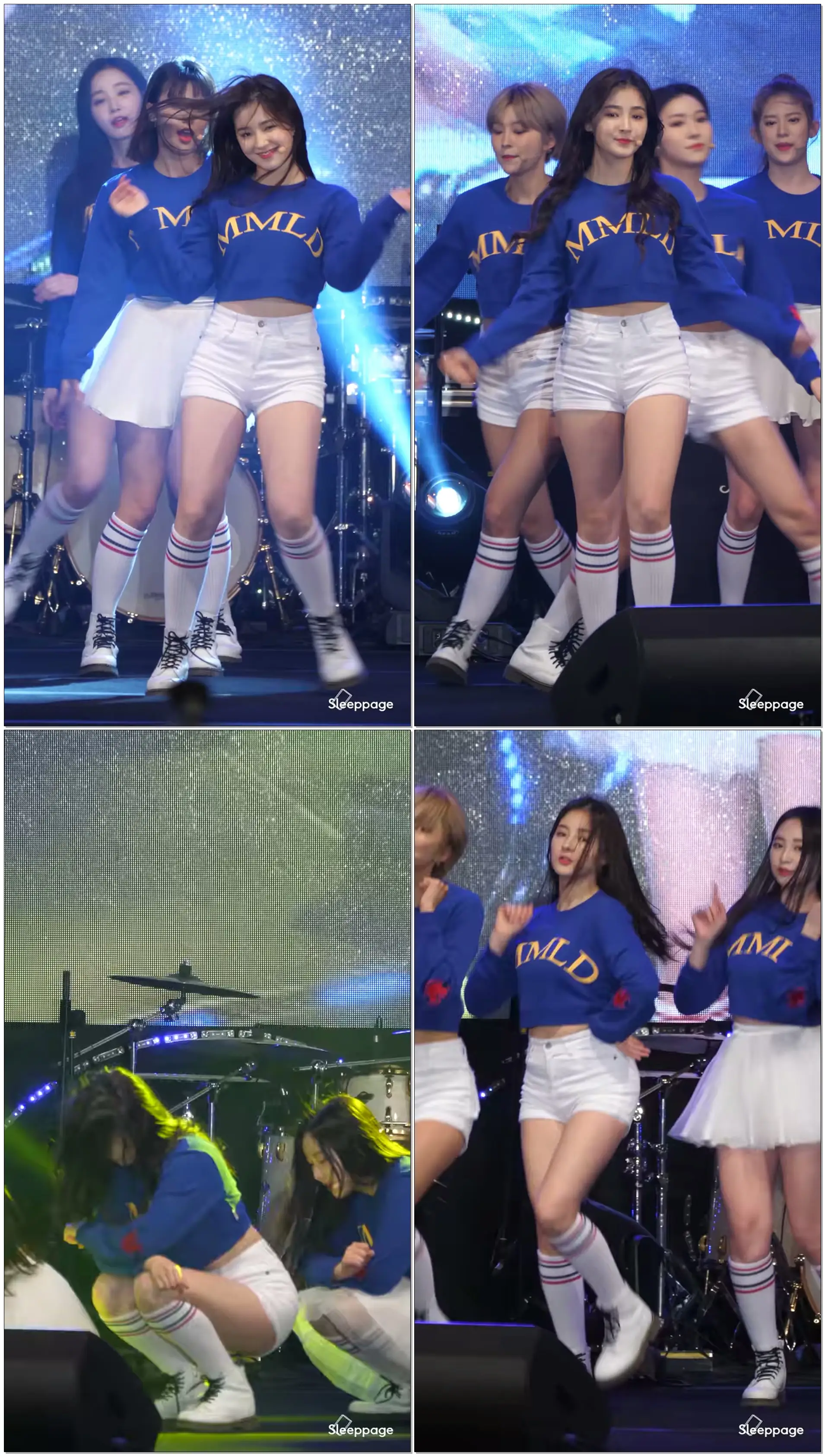 [4K] 180331 모모랜드 MOMOLAND 짠쿵쾅 JJan! Koong! Kwang! 낸시 Nancy @ 평창너머세계로 By Sleeppage