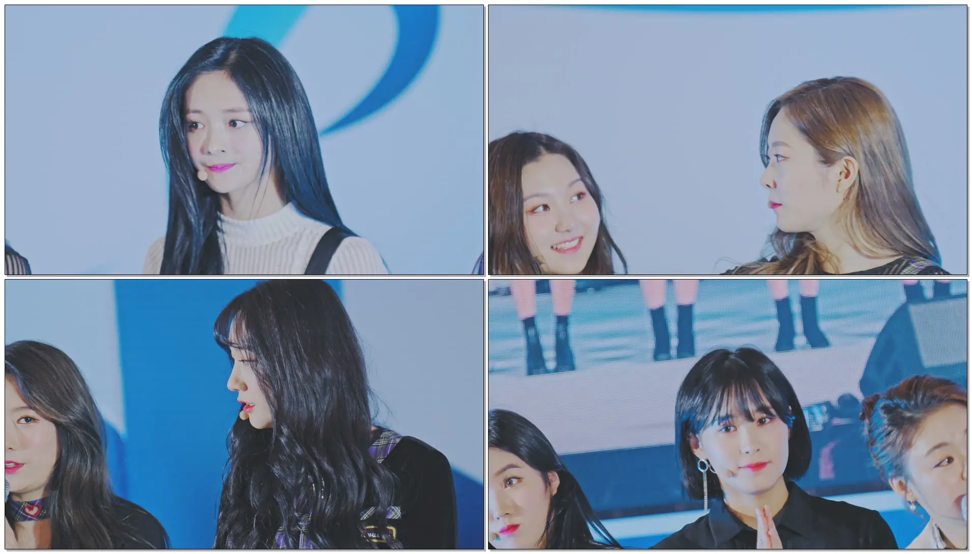 PRISTIN(프리스틴) Talk(BGM) @171208 영등포 러브 밀크 페스티벌[4k Fancam/직캠]