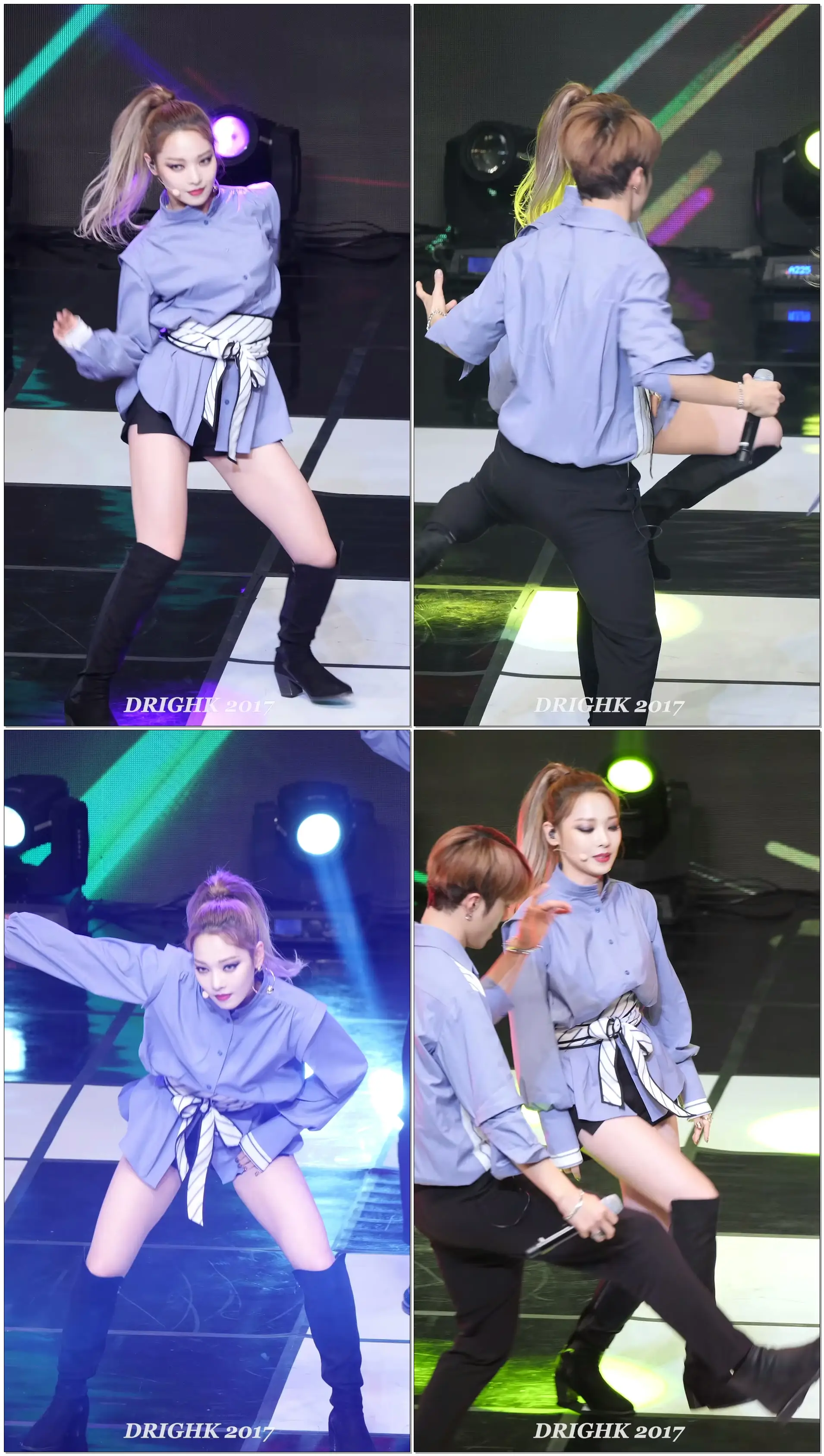 카드(KARD) 전소민 'Oh NaNa' 직캠fancam [171216 평창올림픽 성공개최기원 강릉콘서트]