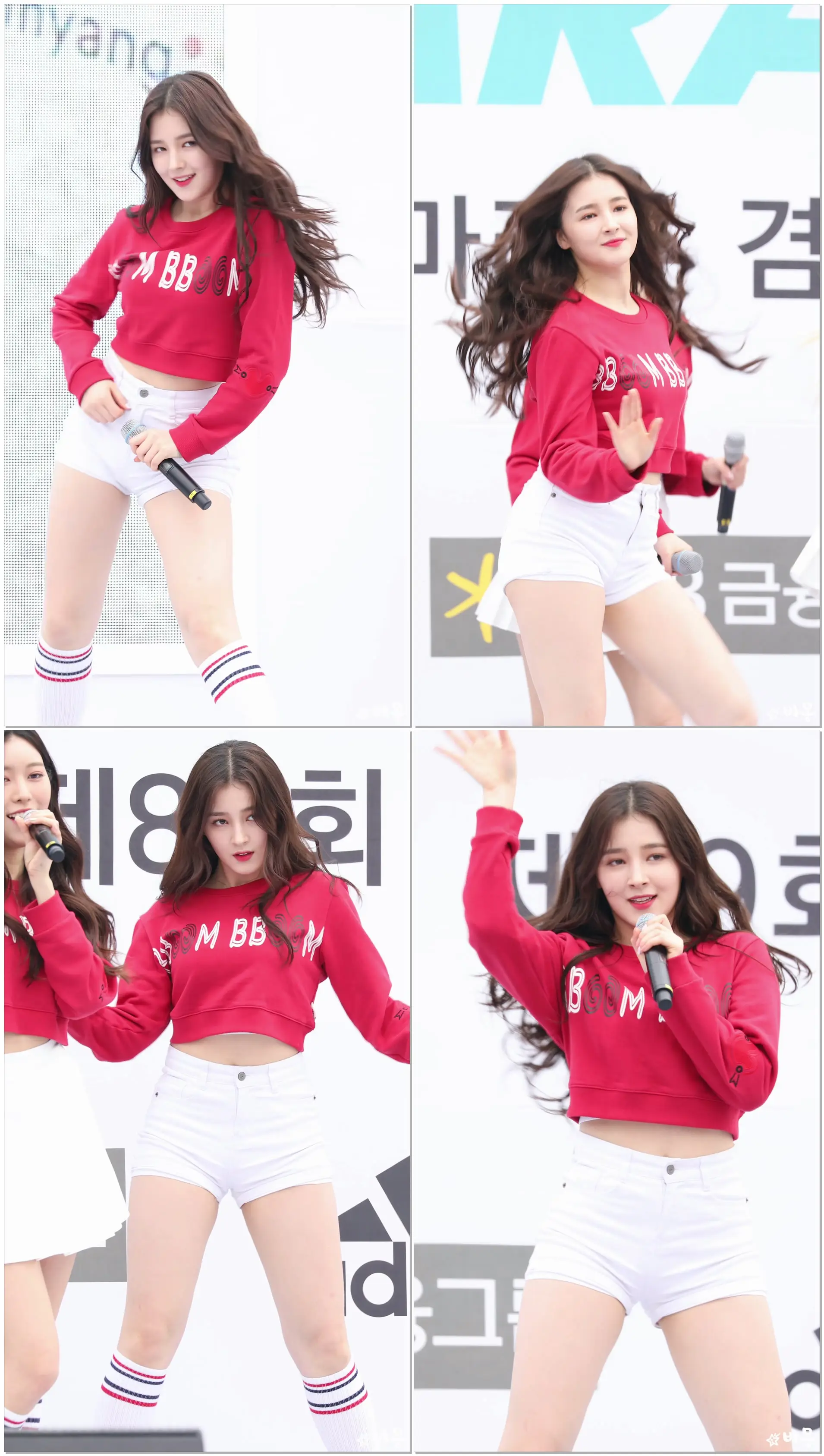 180318 모모랜드(MOMOLAND) - 뿜뿜 (BBOOM BBOOM) 낸시 직캠 (Nancy Focus) [서울국제마라톤대회] 4K 직캠 by 비몽