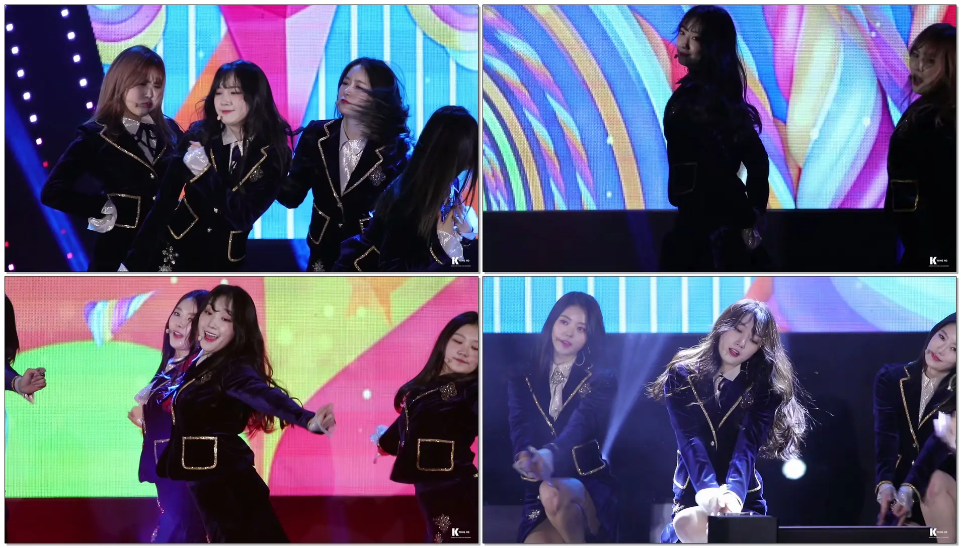 180303 평창 동계 패럴림픽 성화 합화 기념 공개방송 프리스틴 (pristin) weewoo 로아 직캠 / fancam