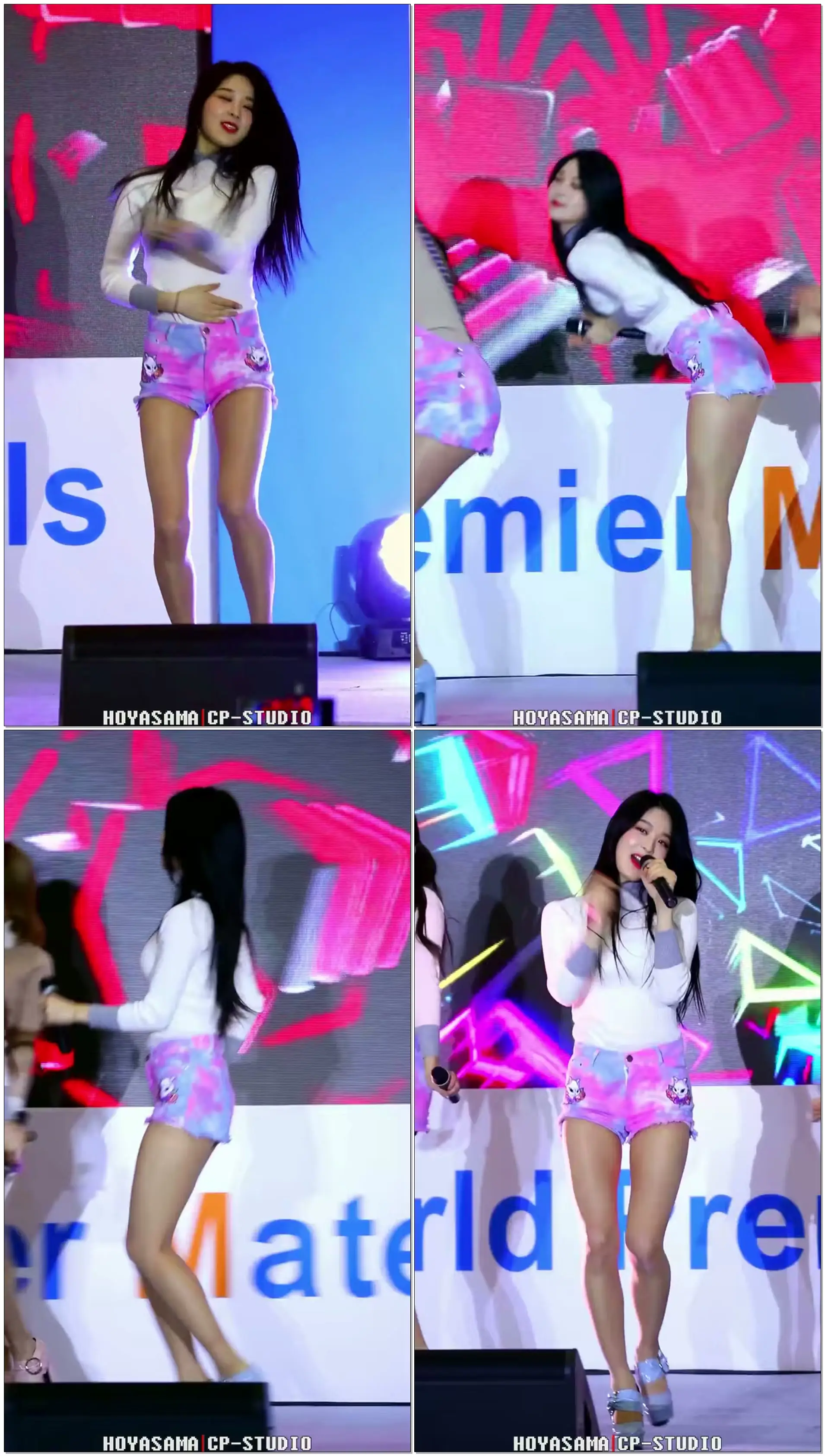180208 해시태그/HashTag 심쿵해/Heart Attack 다정/DaJeong 직캠/fancam @ WPM 성과전시회 by hoyasama
