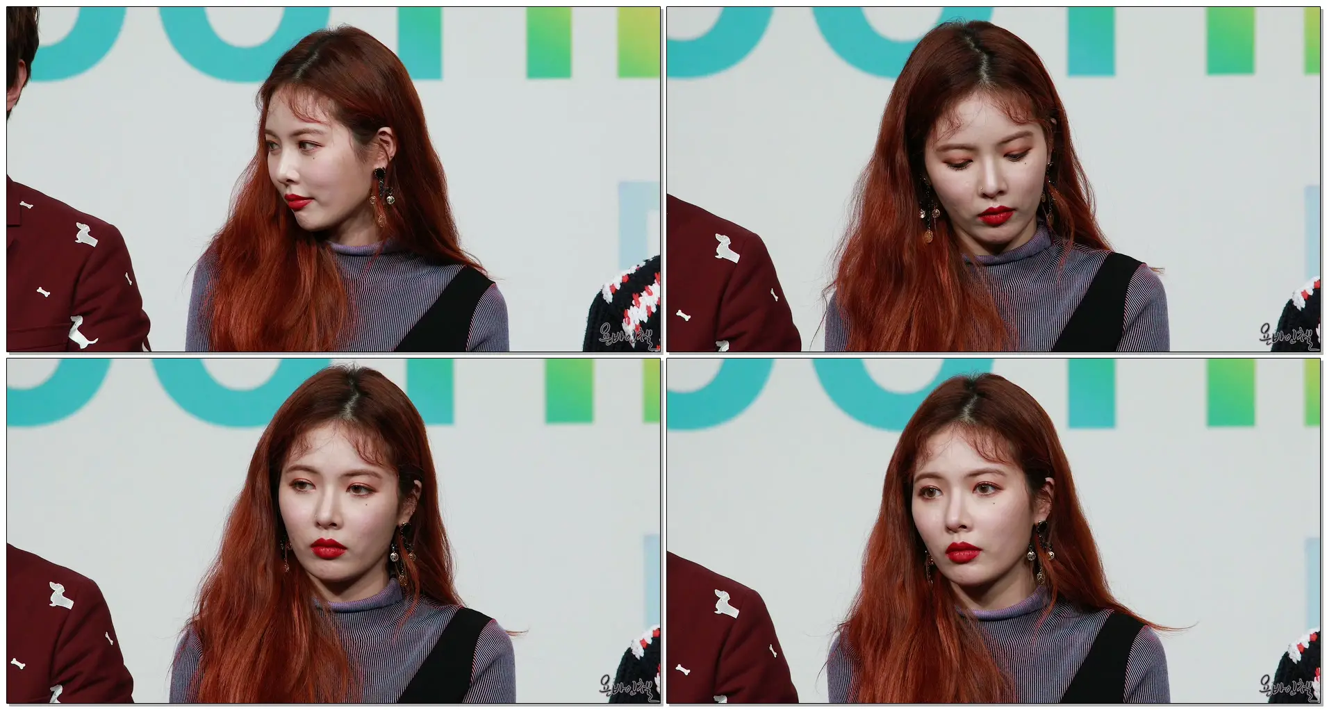 171025 현아 @더 유닛 제작발표회 직캠