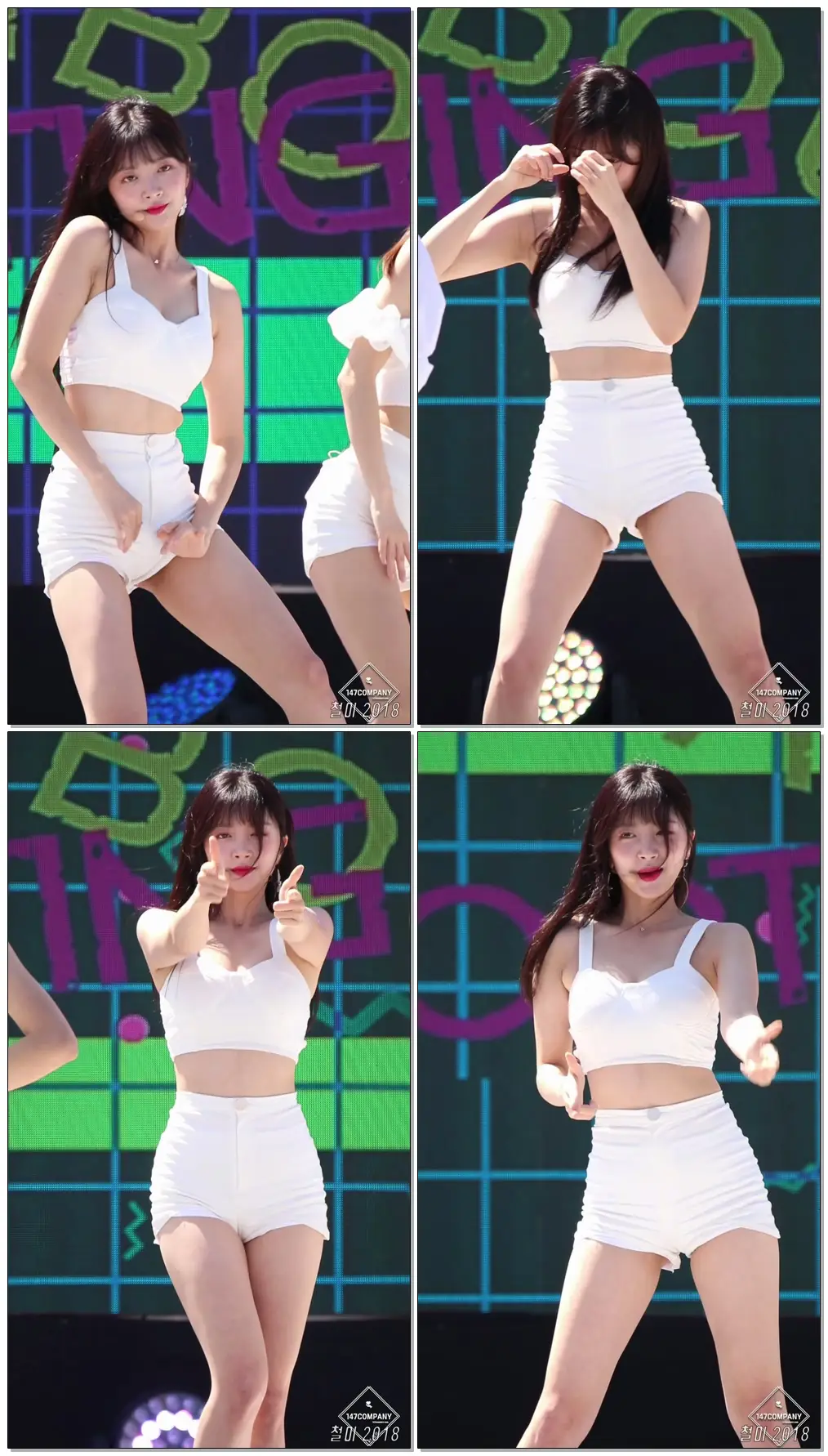 180908 라붐 (LABOUM) 해인 (Haein) 푱푱 (Shooting Love) BY 철이 147Company - 한강공원 전우마라톤(직캠/fancam)