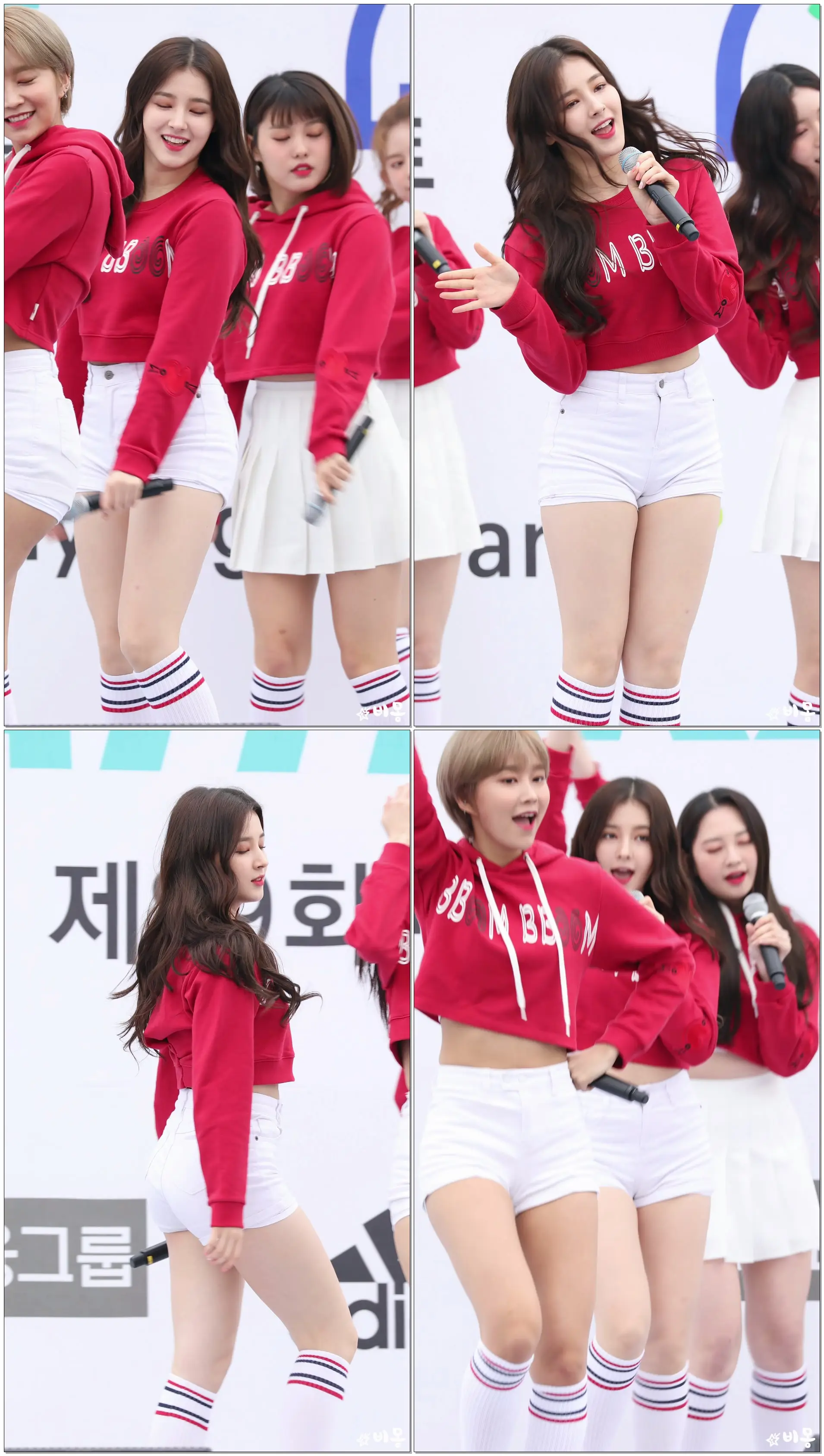 180318 모모랜드(MOMOLAND) - 짠쿵쾅 (낸시 직캠) Nancy Focus [서울국제마라톤대회] 4K 직캠 by 비몽