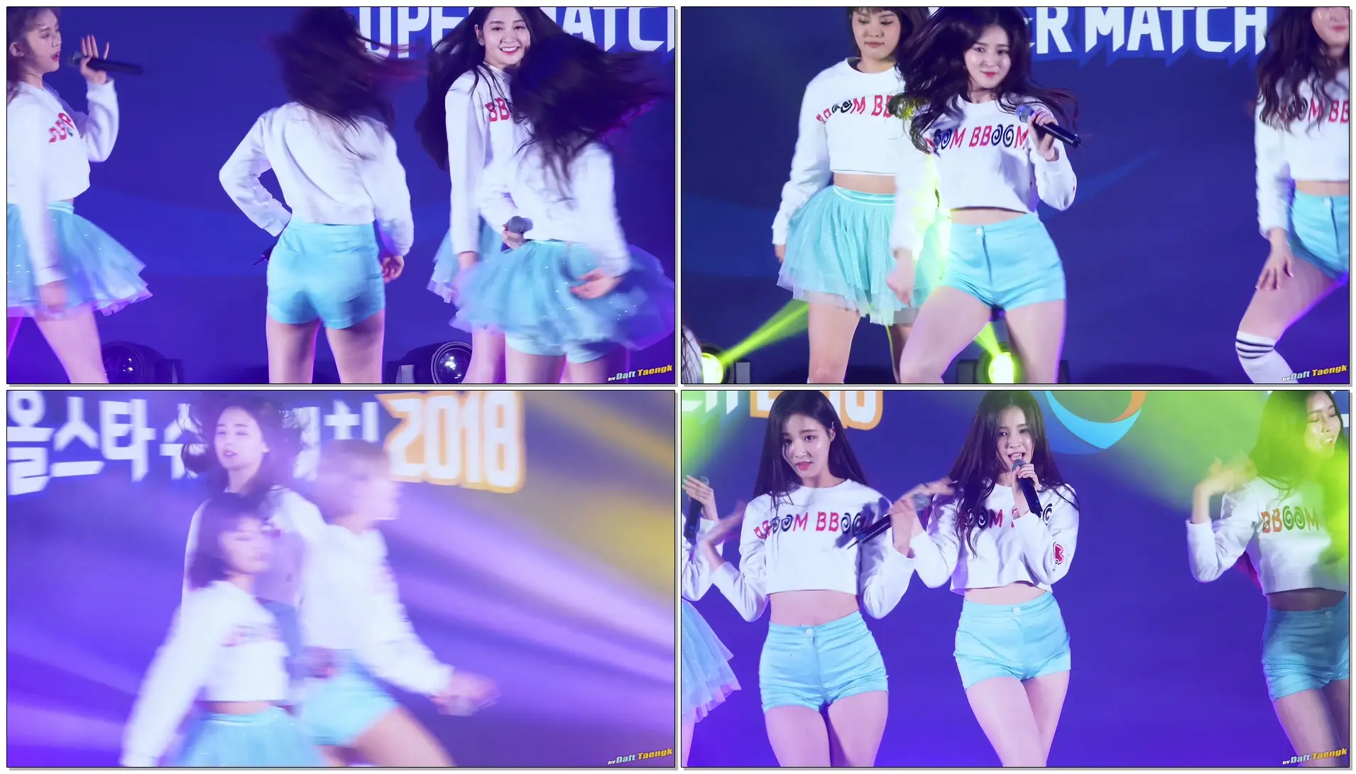 180408 낸시 Nancy 모모랜드 MOMOLAND '뿜뿜 BBoom BBoom' @한국-태국 여자배구 슈퍼매치 4K 60P 직캠 by DaftTaengk