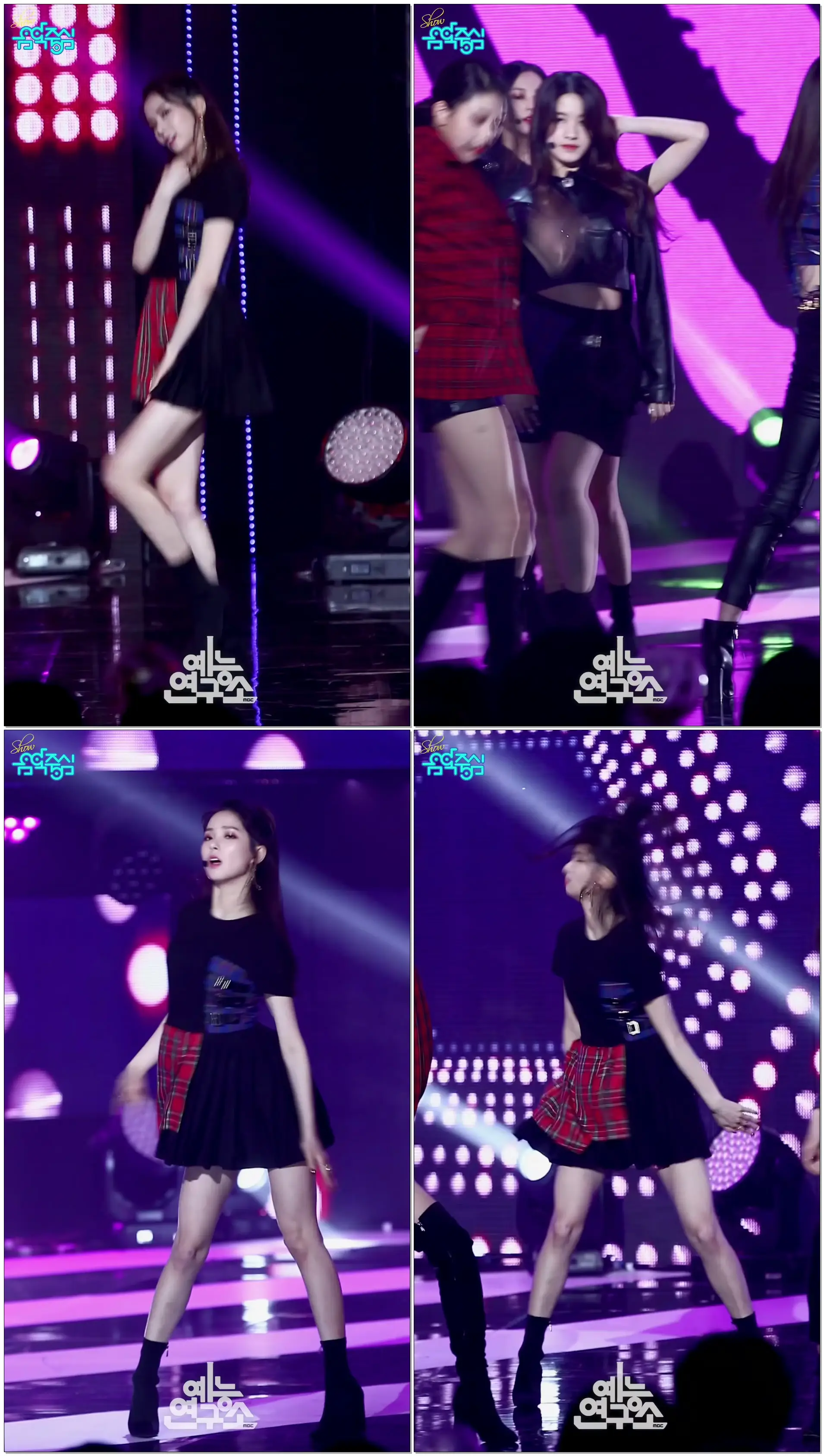 [예능연구소 직캠] 씨엘씨 블랙드레스 최유진 Focused @쇼!음악중심_20180317 BLACK DRESS CLC CHOI YOO JIN