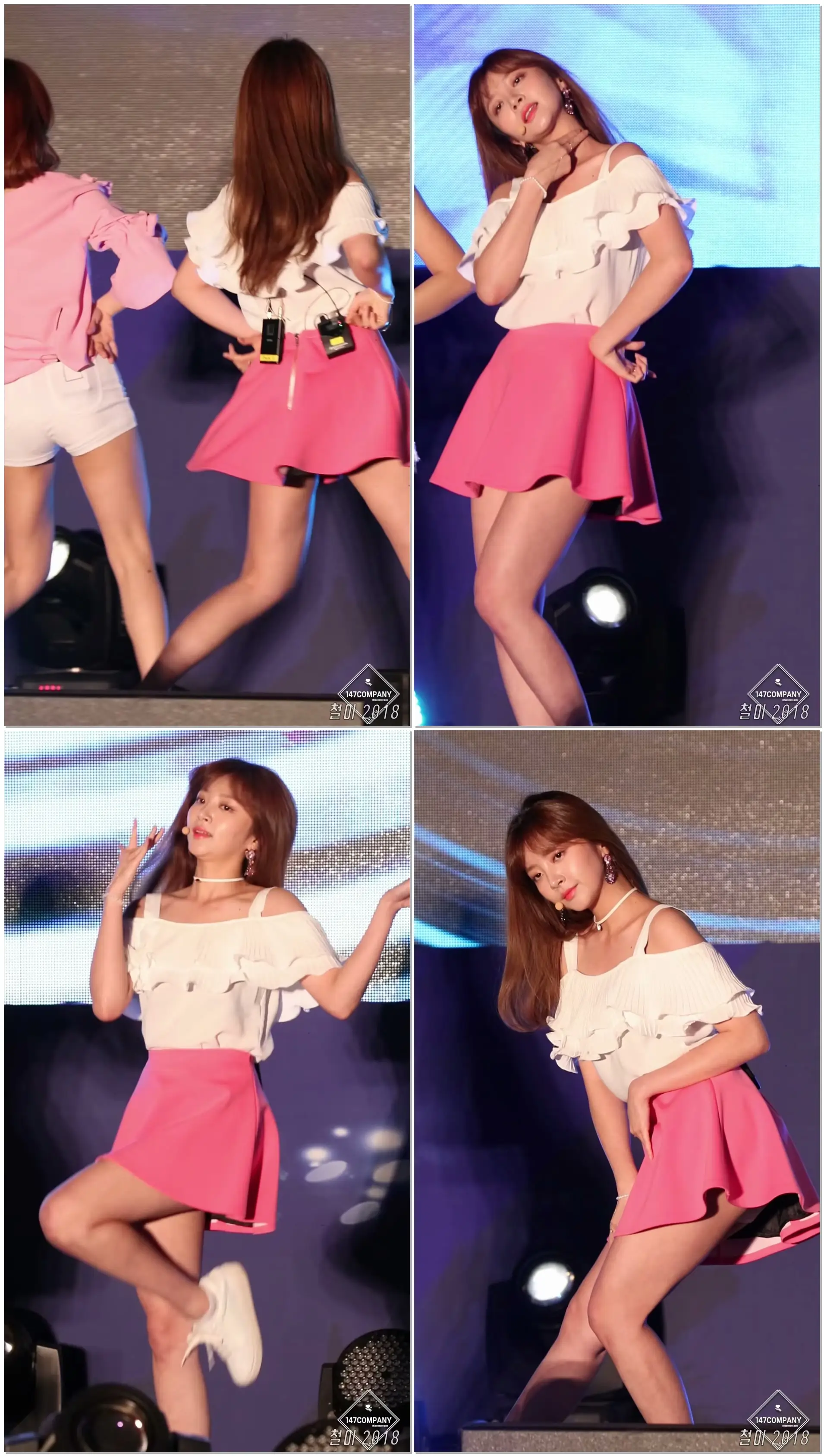 180520 라붐 (LABOUM) 해인 (Haein) 휘휘 (Hwi hwi) BY 철이 147Company - 착한콘서트 압구정(직캠/fancam)