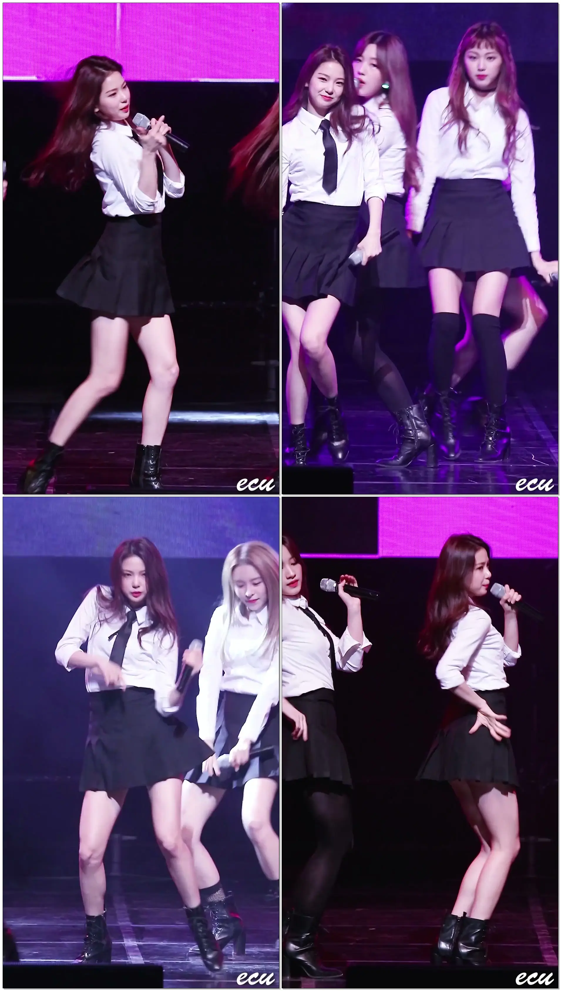 171126 씨엘씨 (CLC) 유진 (YOOJIN) 페페 (PEPE) / 수능 D+3 콘서트 직캠 fancam by ecu