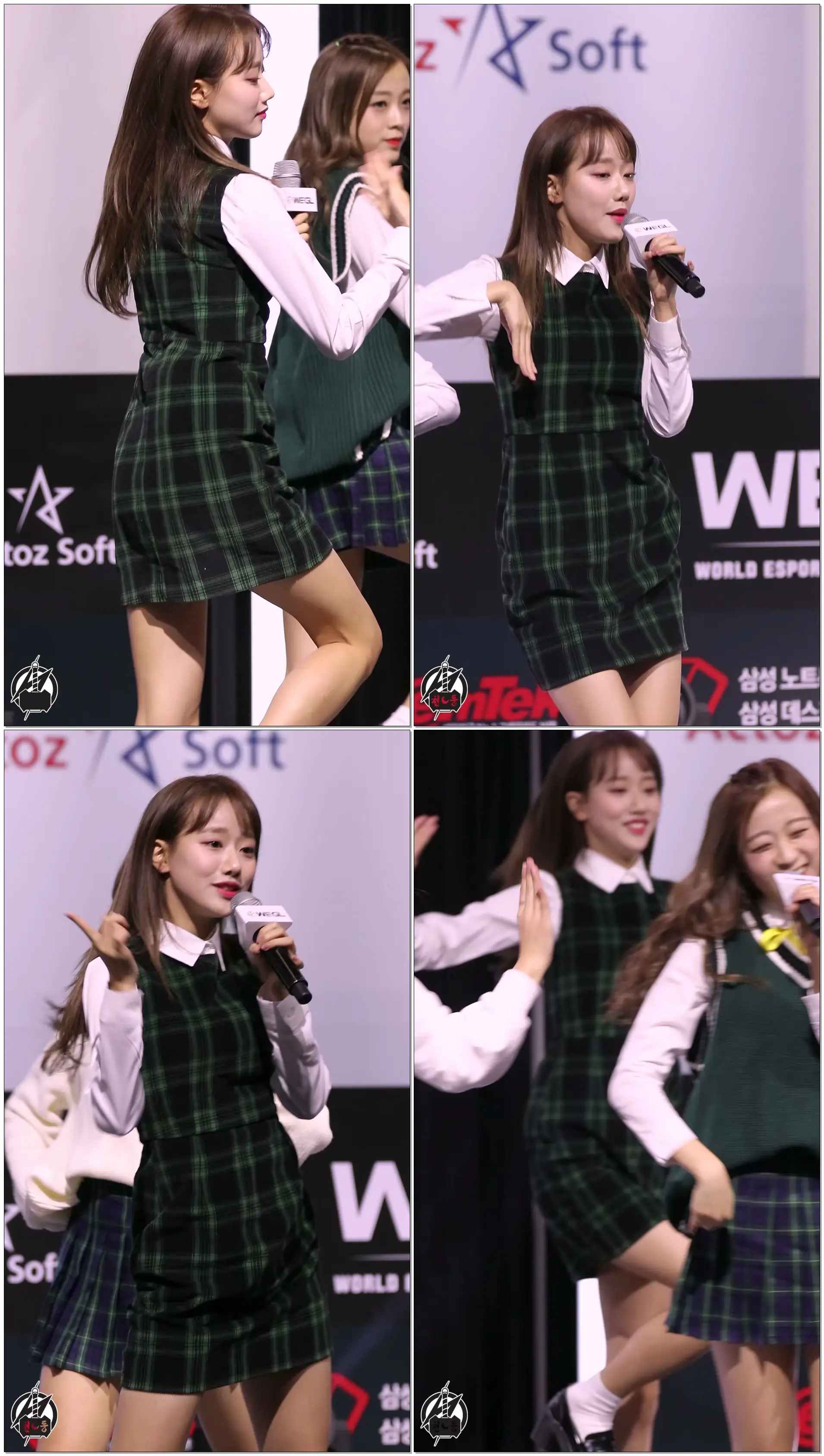 171119 에이프릴 나은 직캠 '손을 잡아줘' Take My Hand April NaEun Fancam @G-Star(지스타) WEGL 폐막식 무대 By 천둥