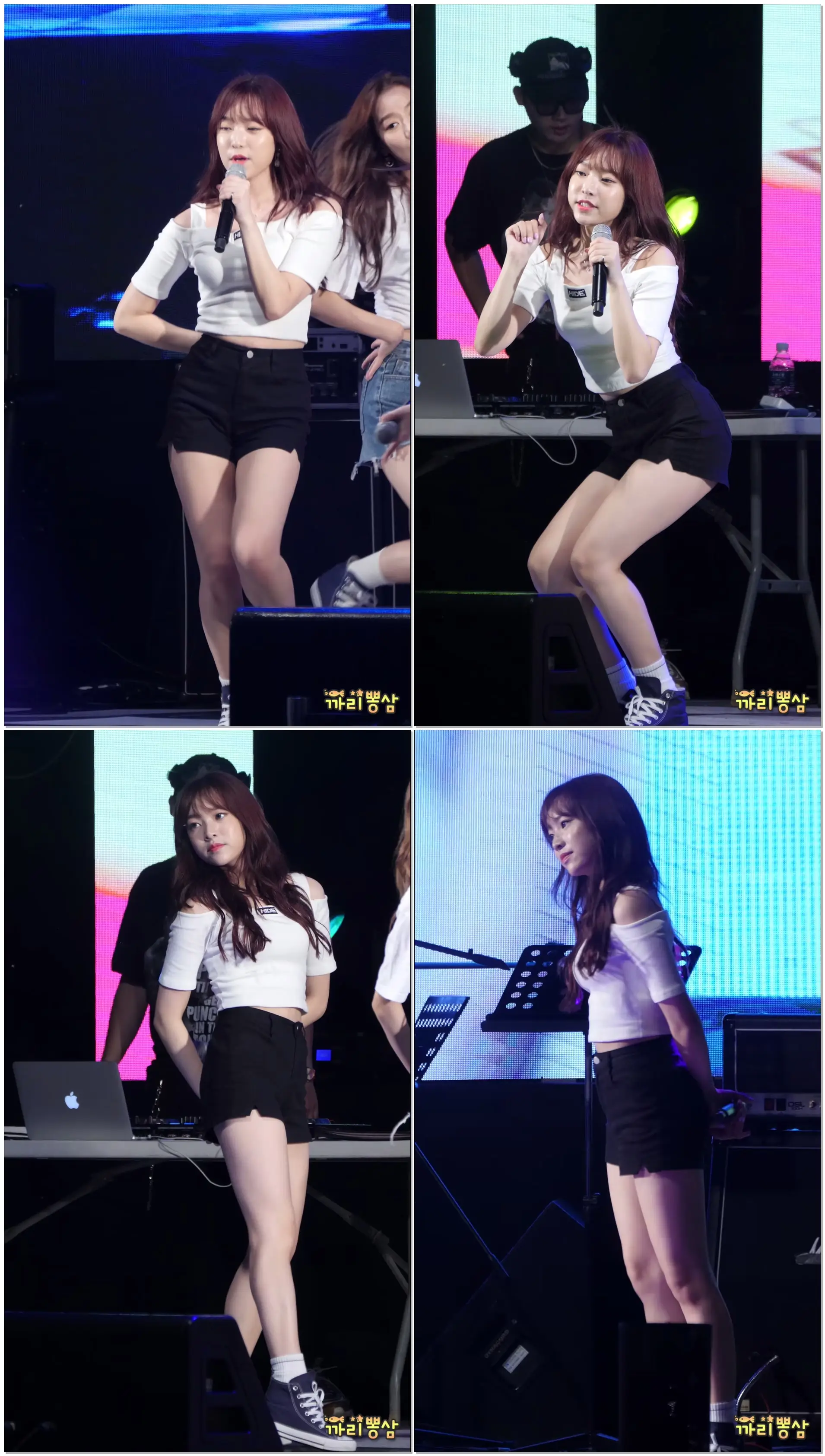 [4K]180810 APRIL 에이프릴 양예나 WOW 와우 [직캠/Fancam] @ 서울 아레나 뮤직페스티벌 by 까리뽕삼