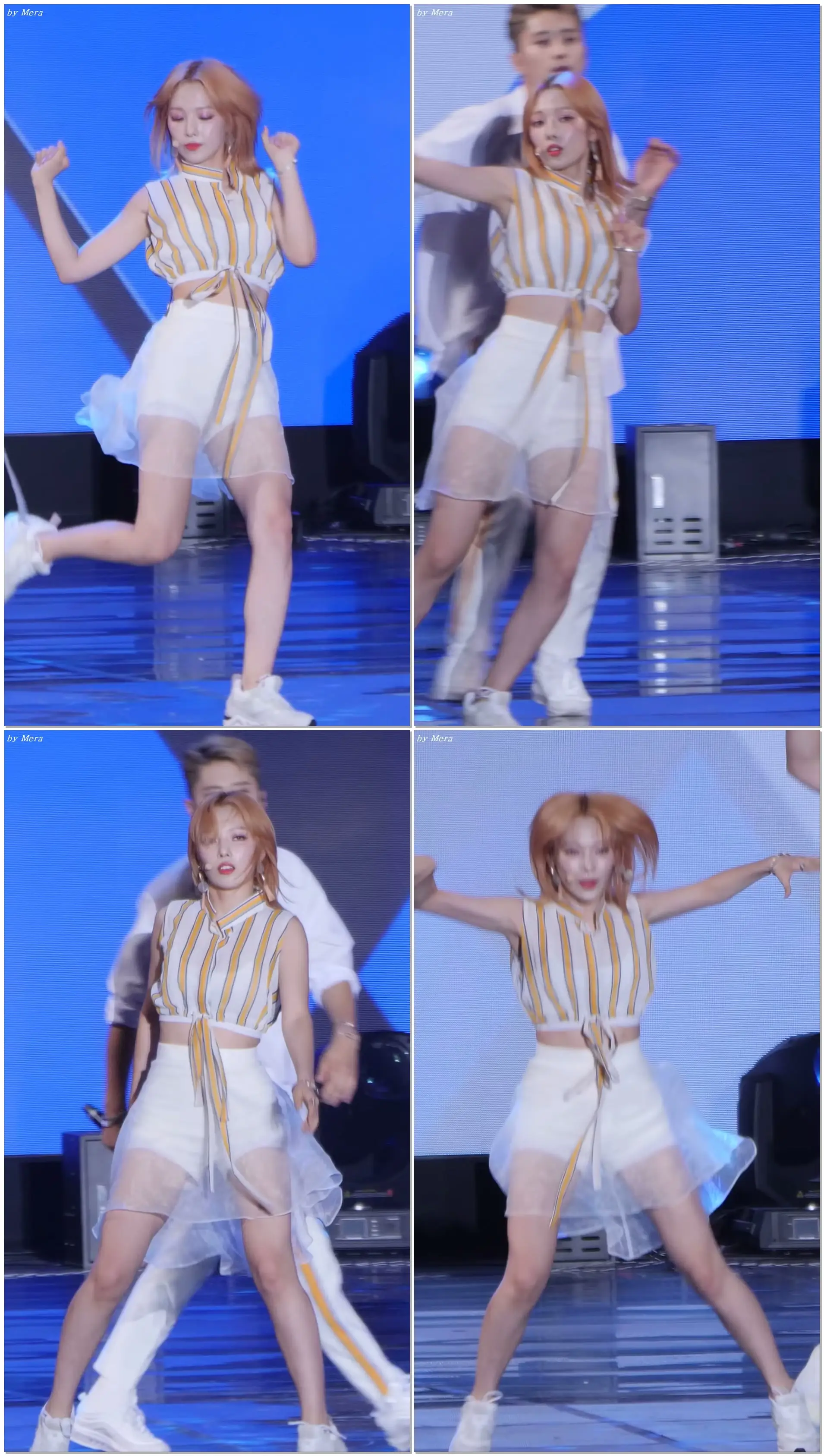 카드 (K.A.R.D) Ride on the wind [소민] Somin 직캠 Fancam (울산 썸머페스티벌) by Mera (180725 오후9시공개)