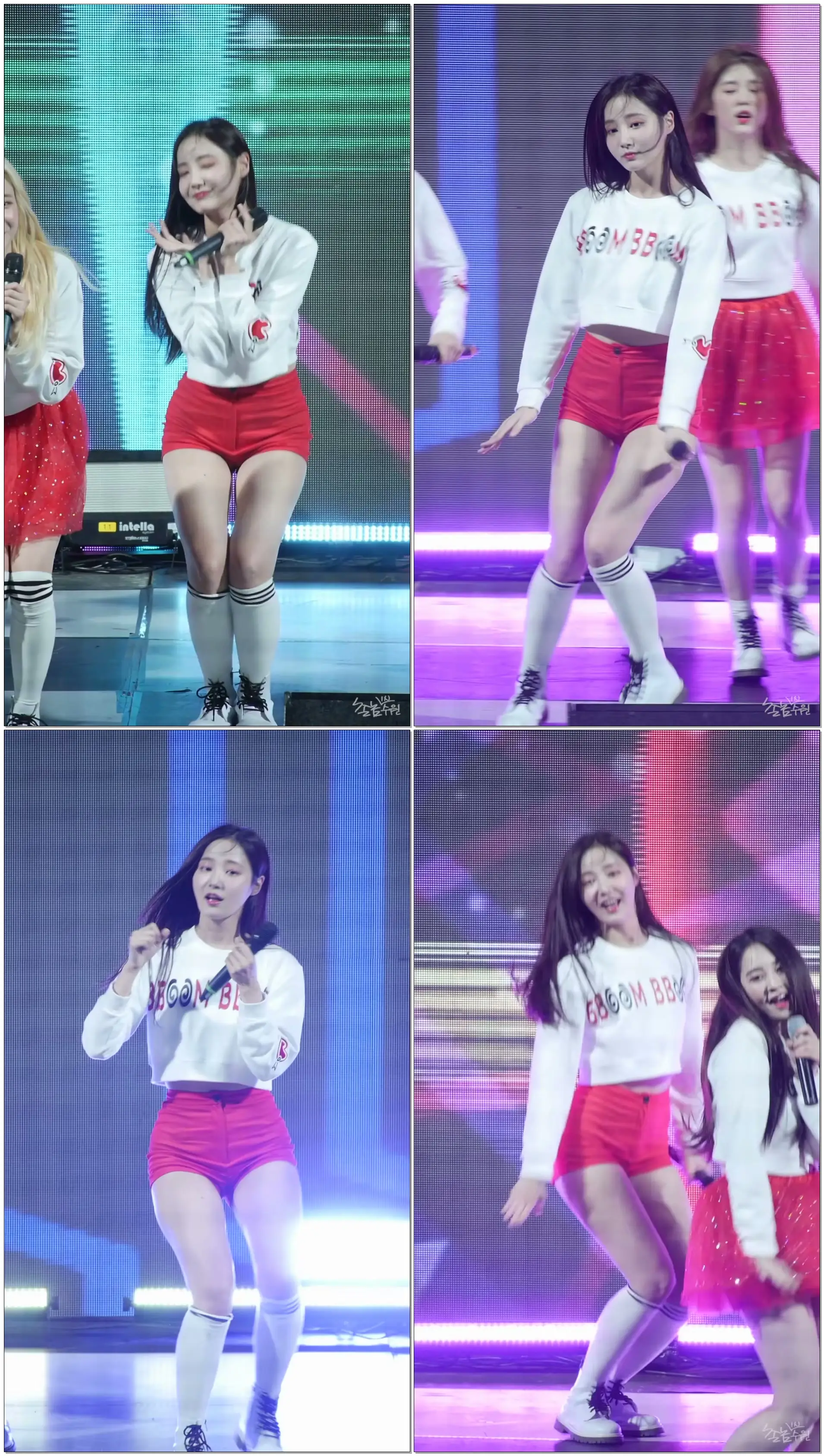 180401 모모랜드 (MOMOLAND) - 꼼짝마 (연우) 직캠 by 수원촌놈 [kt wiz 시민서포터즈 페스티벌]