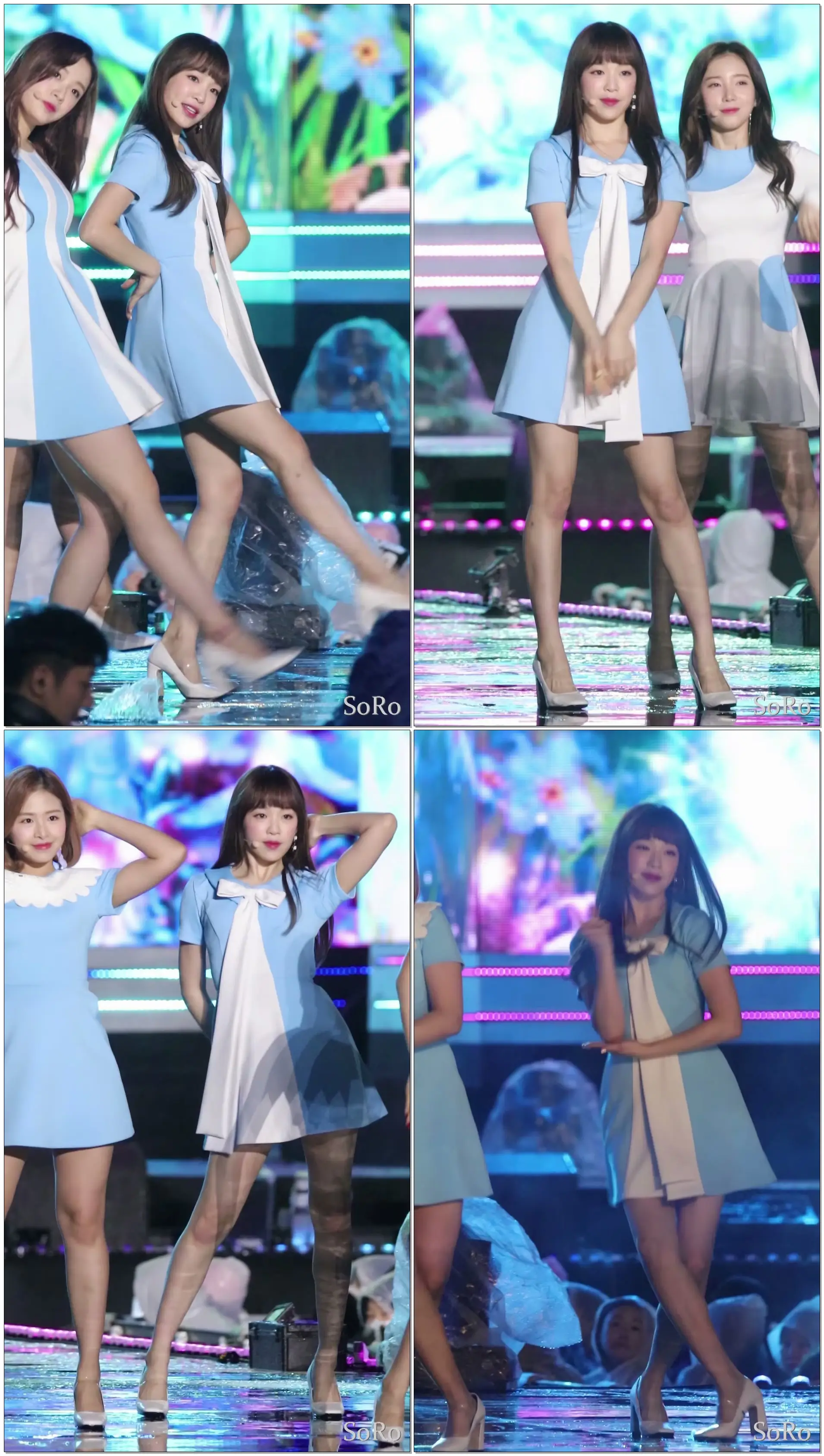 180404 에이프릴(April) - 파랑새 레이첼 직캠 @ 2018 울산 남다른 행복콘서트 -By SoRo
