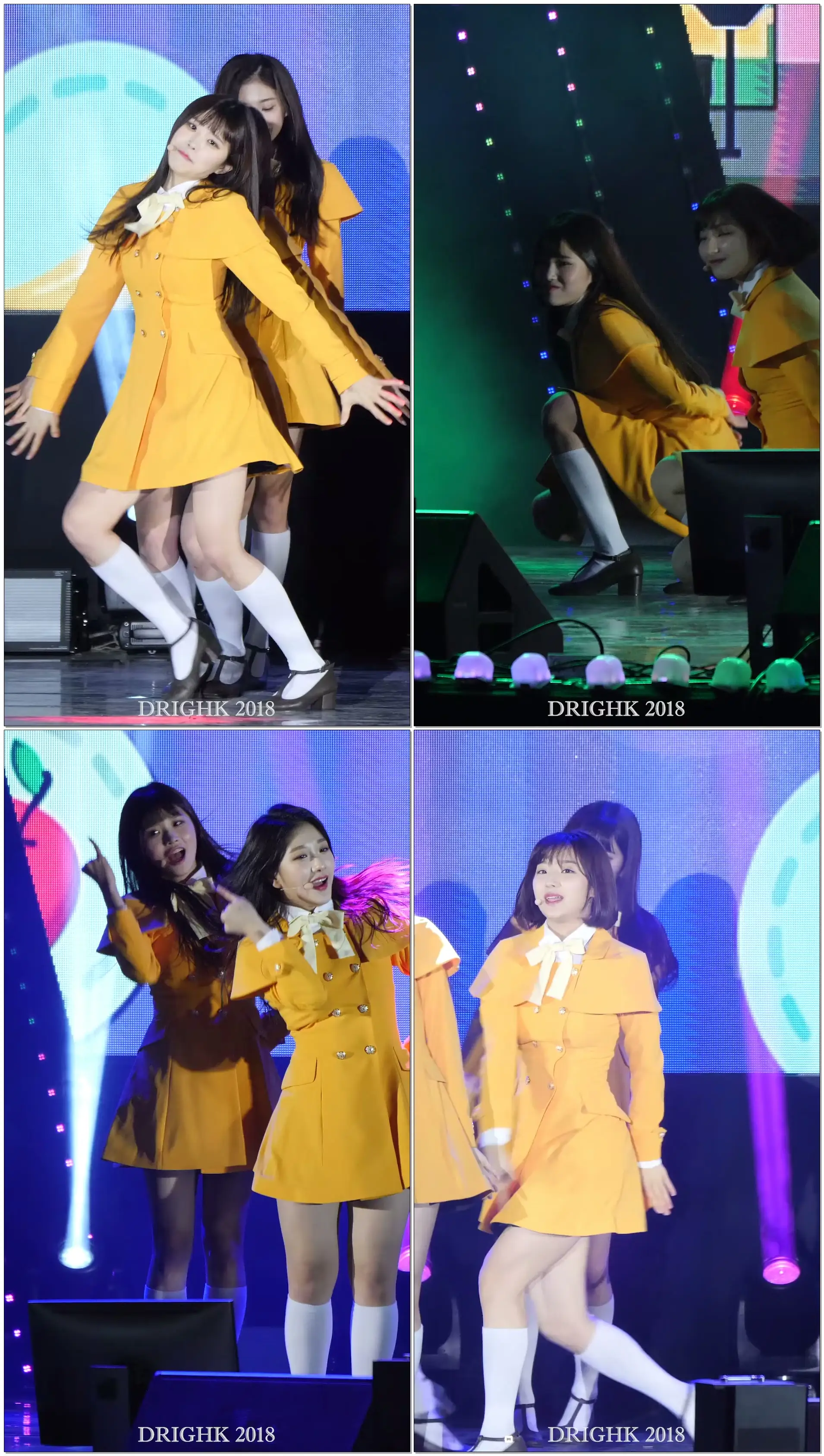 fromis_9(프로미스_9) 송하영 'To Heart' 직캠fancam [180303 평창 동계패럴림픽 성화 합화식]
