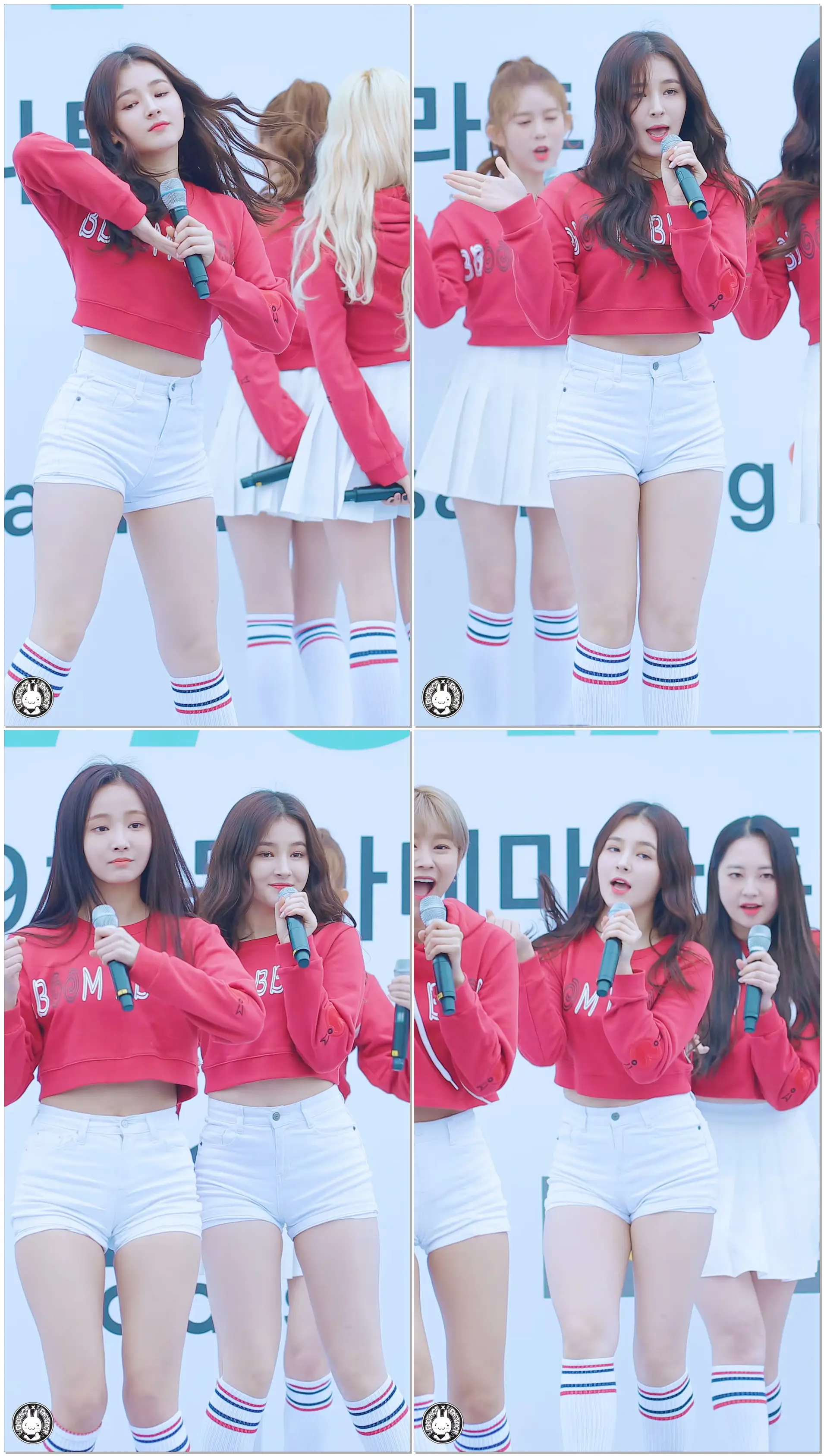 180318 모모랜드 낸시 직캠 '짠쿵쾅' MOMOLAND(NANCY) Fancam @서울국제마라톤 잠실운동장 By 벤뎅이