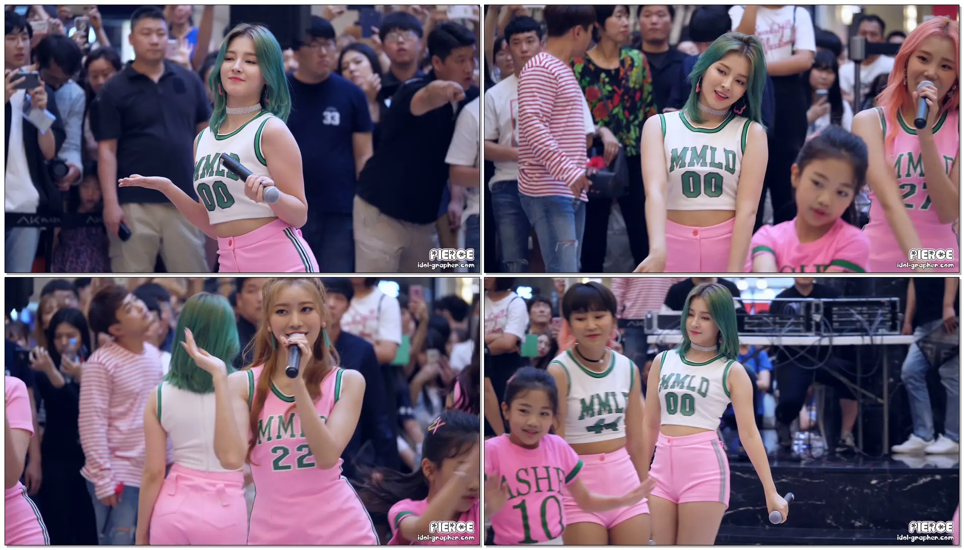 [4K] [180708] MOMOLAND 모모랜드 (NANCY 낸시) - BAAM 배앰 (분당 게릴라 공연) 직캠/Fancam by PIERCE