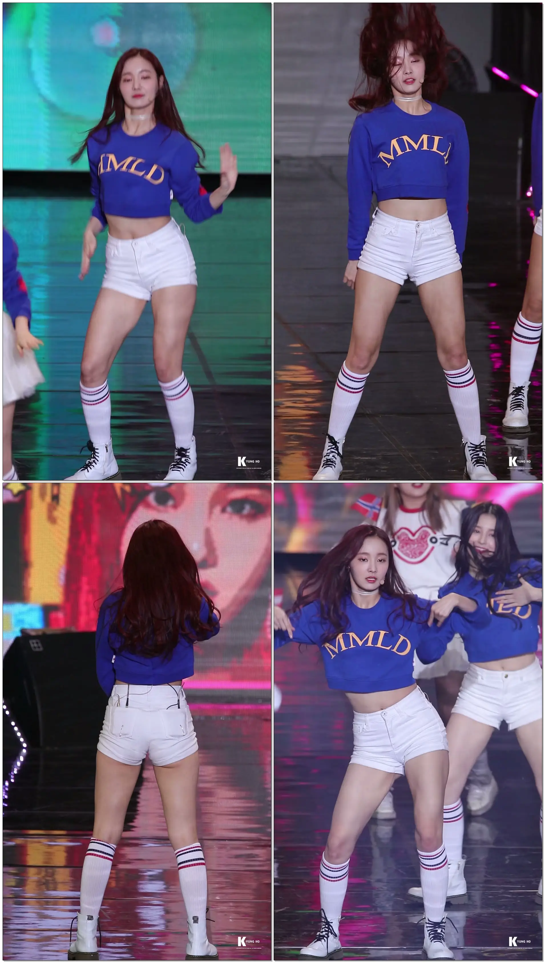 180130 평창동계올림픽 G-10 특별 생방송 모모랜드 (momoland) 뿜뿜 연우 직캠 / fancam