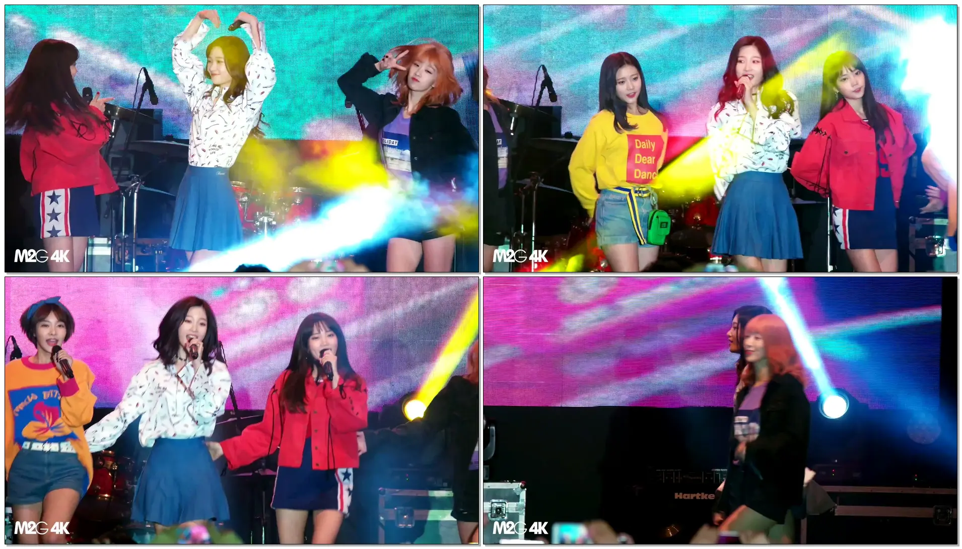[직캠] 171101 다이아 채연 ( 그 길에서 ) - 인하공전 축제