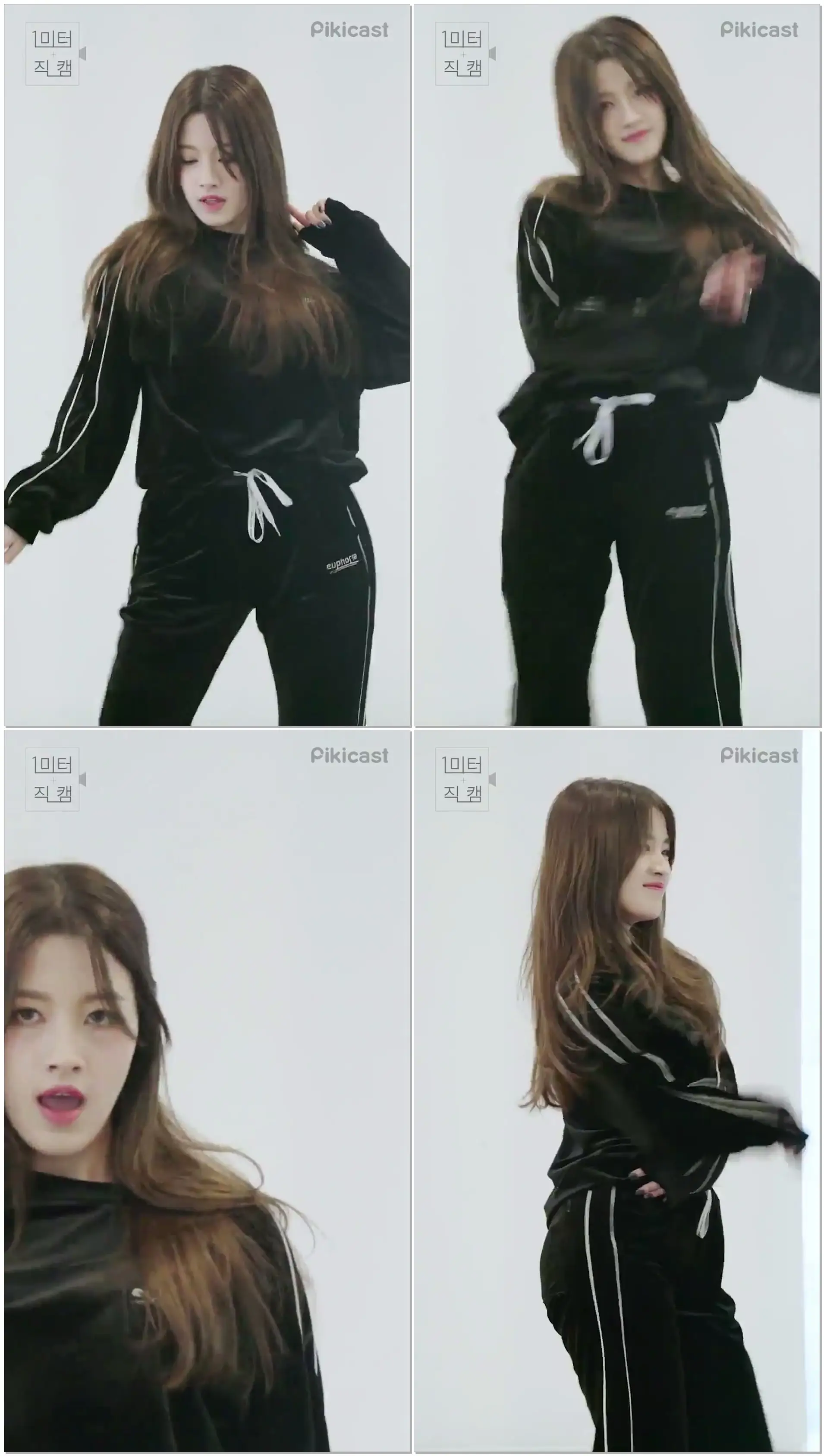 180314 CLC Seunghee - BLACK DRESS @ PIKICAST '1meter camera'
